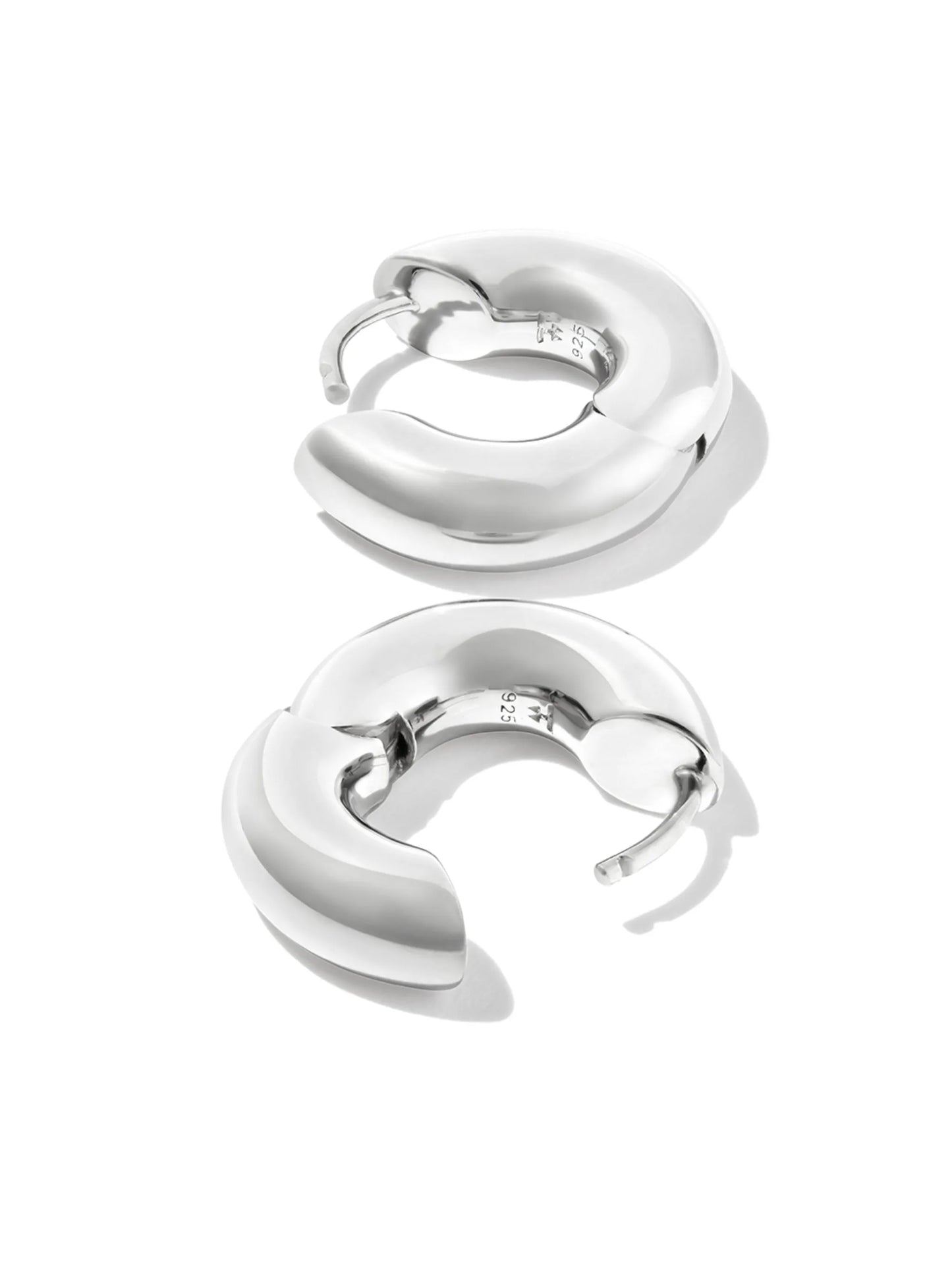 small Chunky hoop earrings