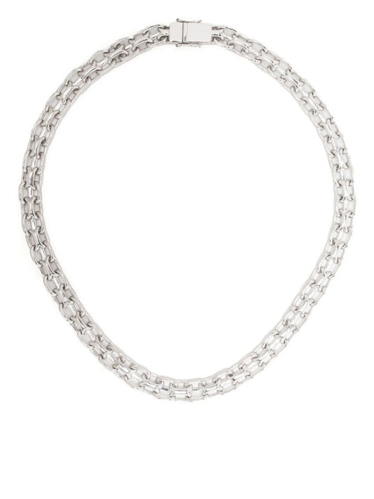 Vintage chunky-chain necklace