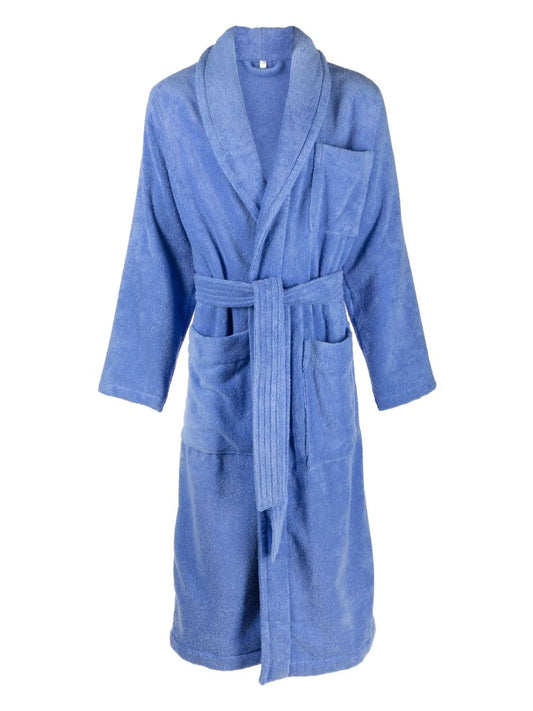 Classic hooded bathrobe