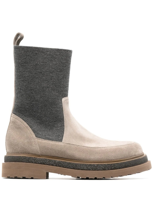 suede Chelsea boots
