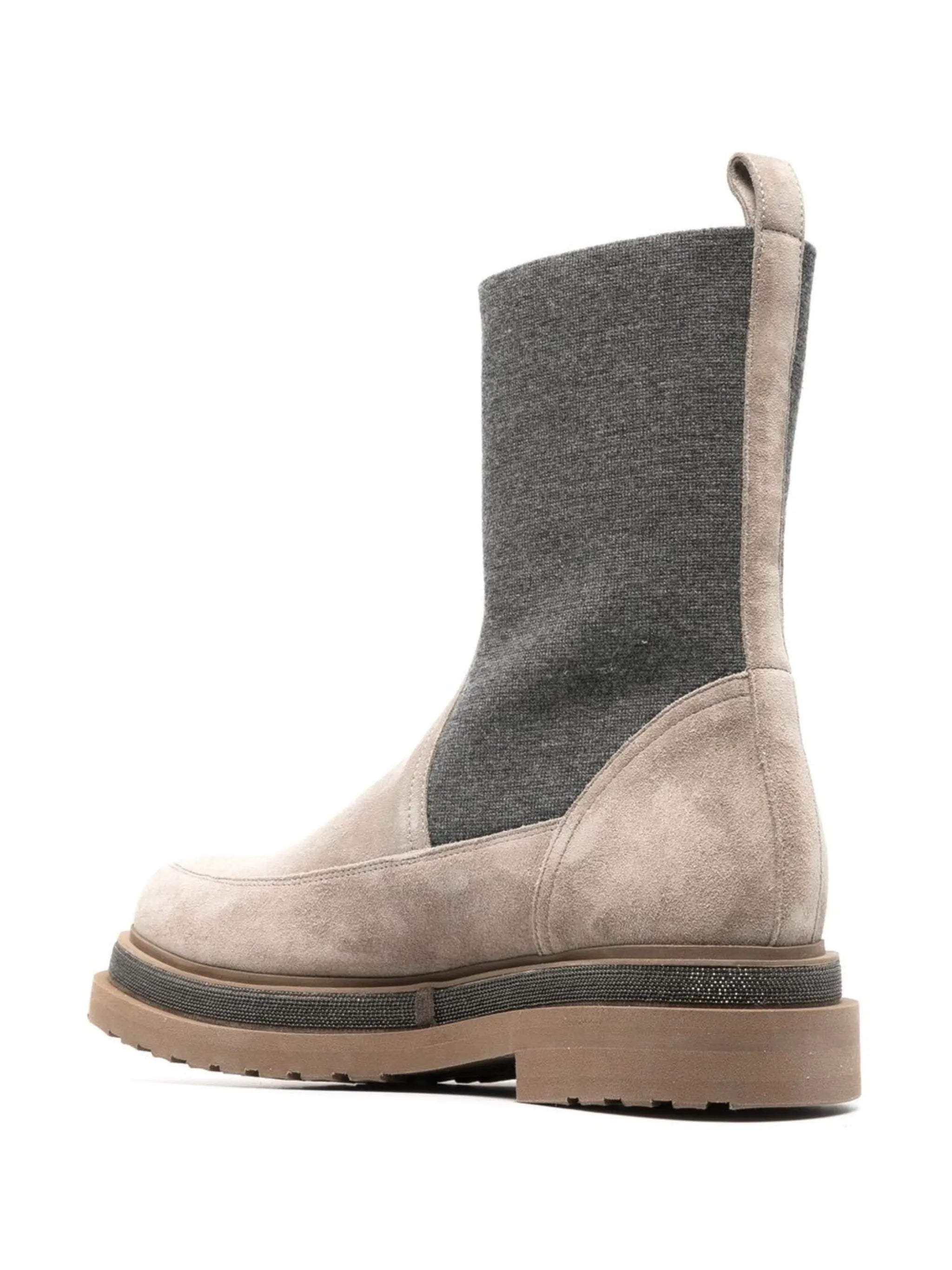 suede Chelsea boots