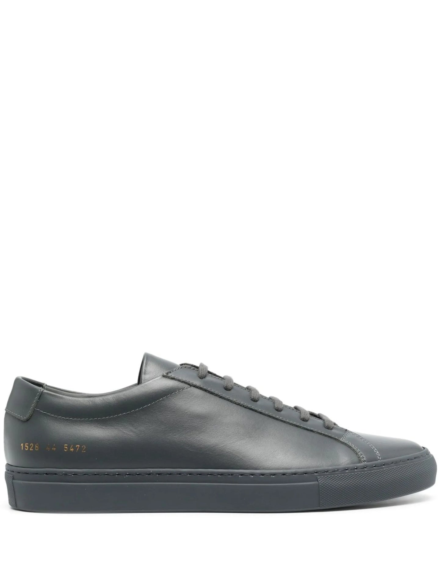 leather low-top sneakers