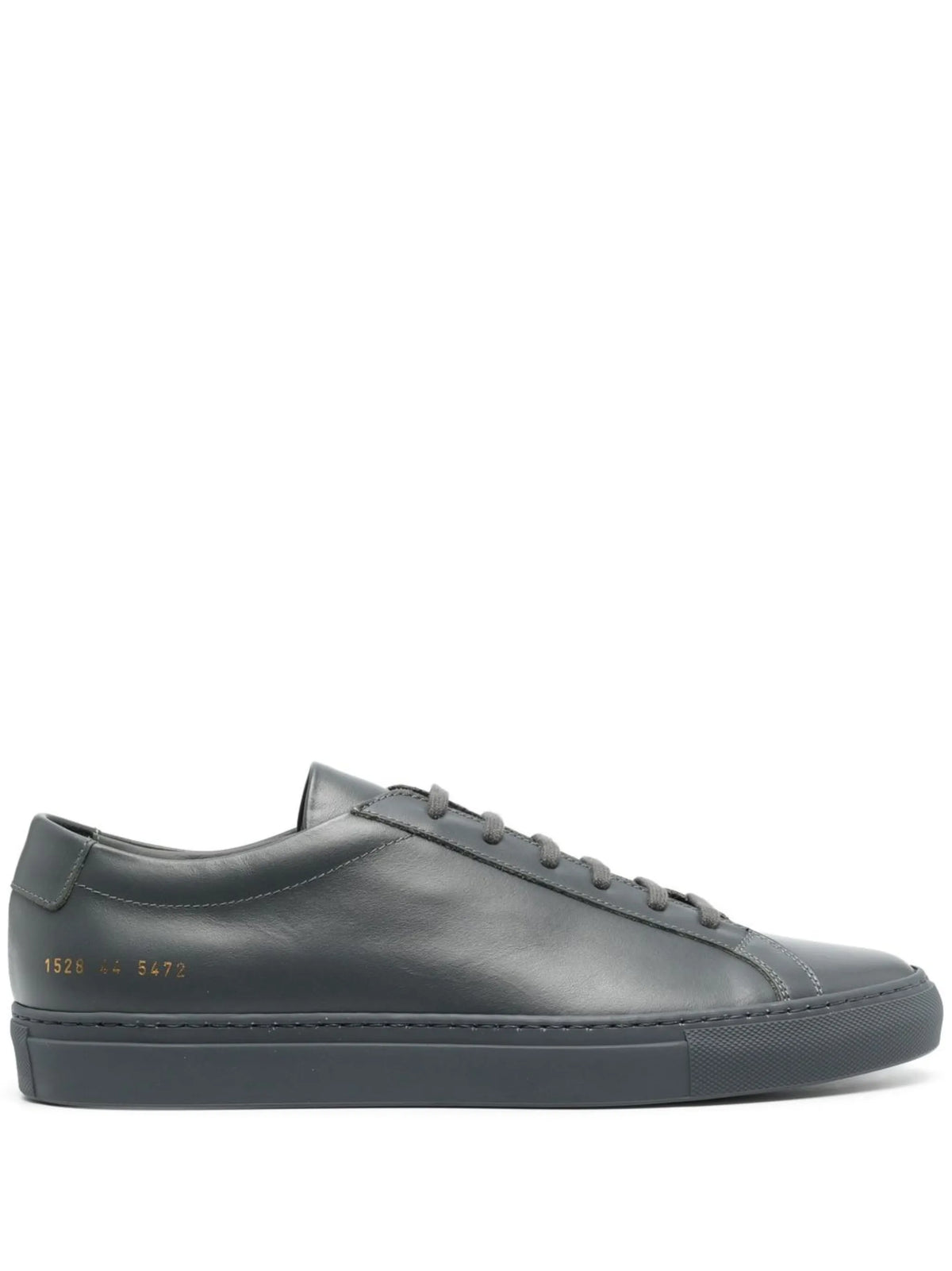leather low-top sneakers