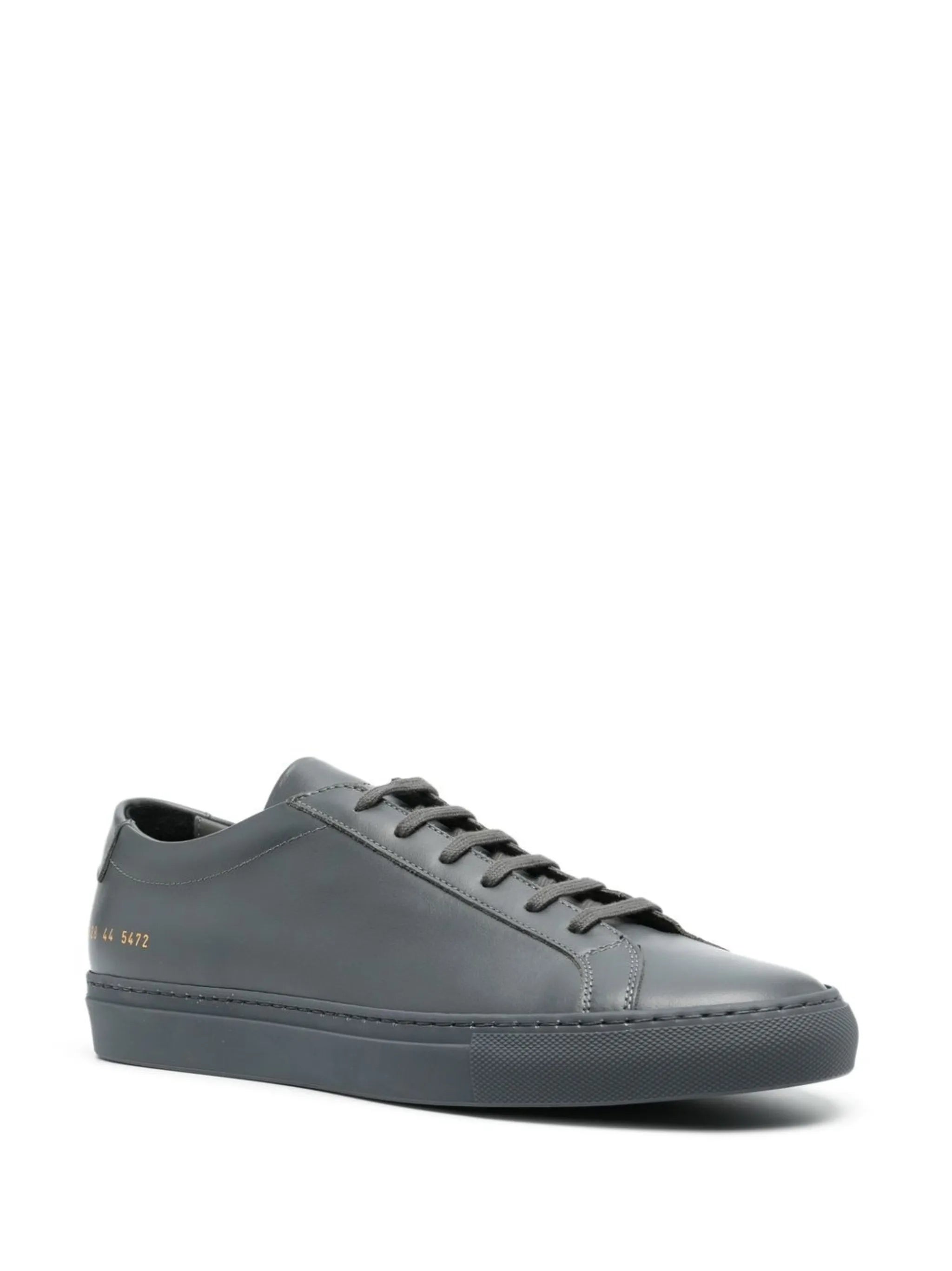 leather low-top sneakers