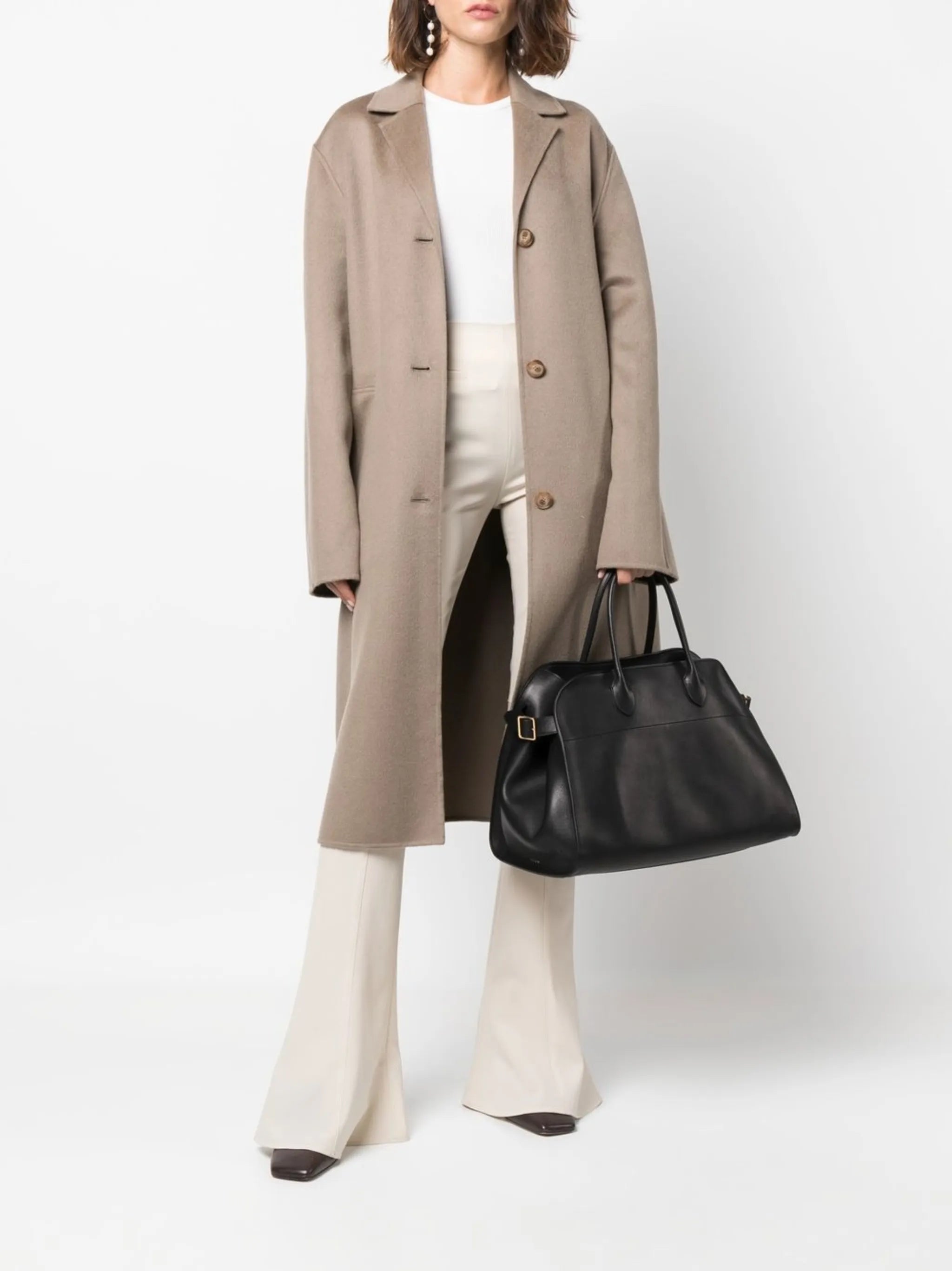 oversized leather tote bag