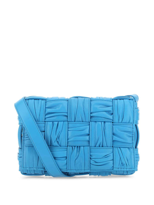 Cassette leather crossbody bag