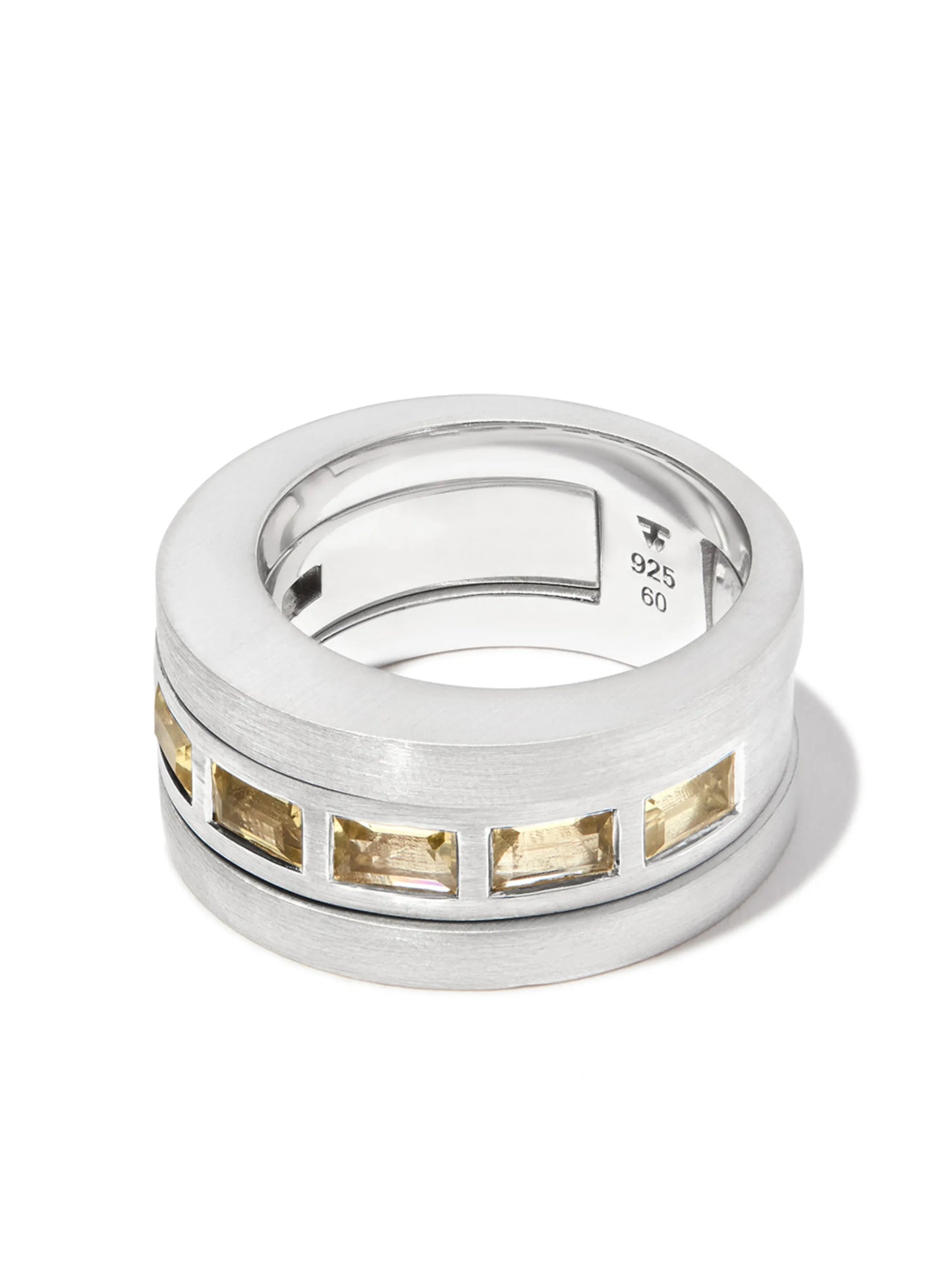 Double Arch quartz ring