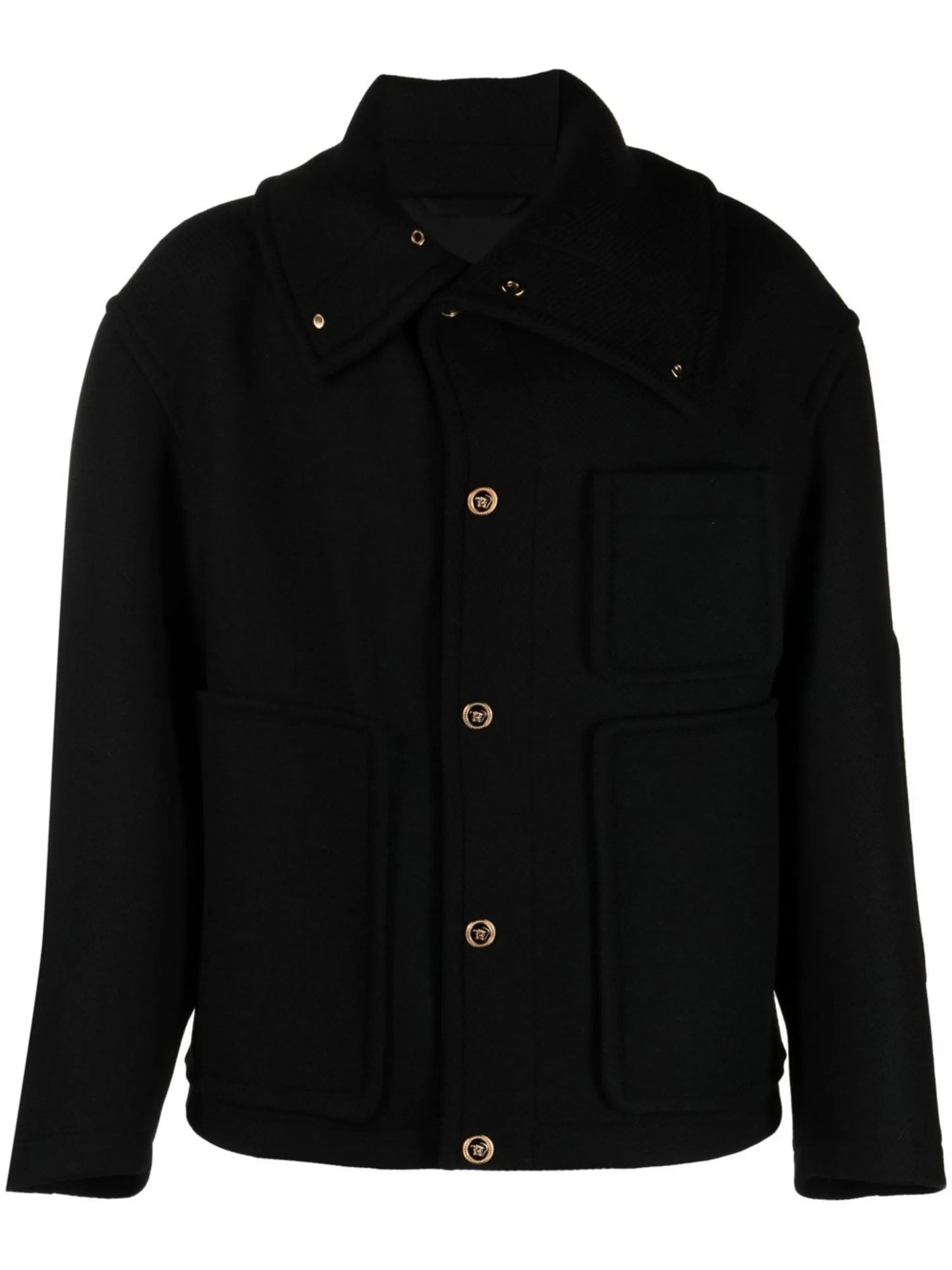 single-breasted peacoat