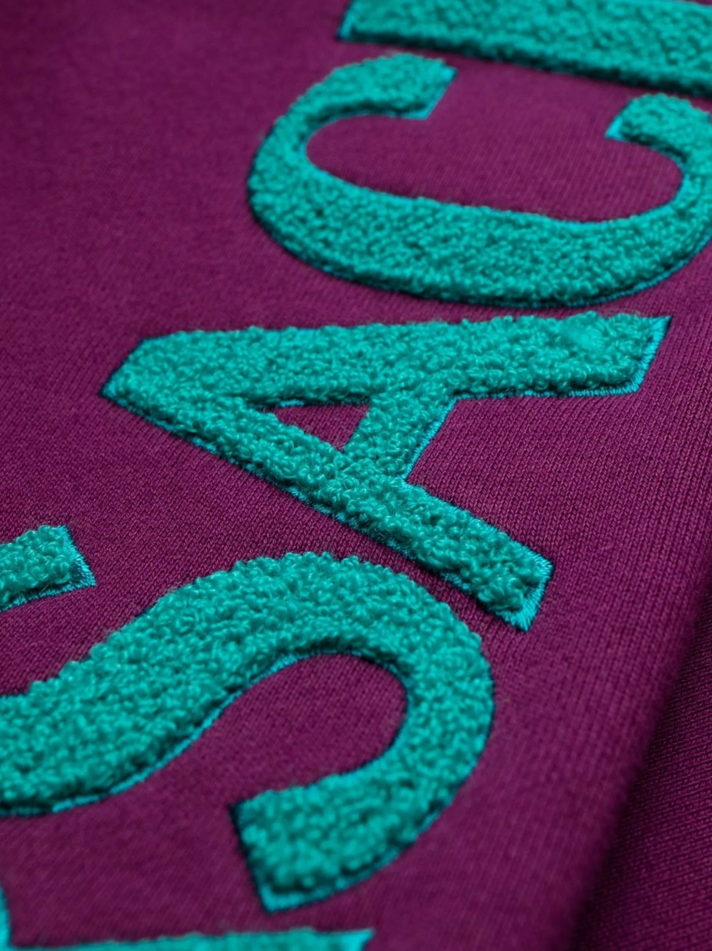 logo patch track pants