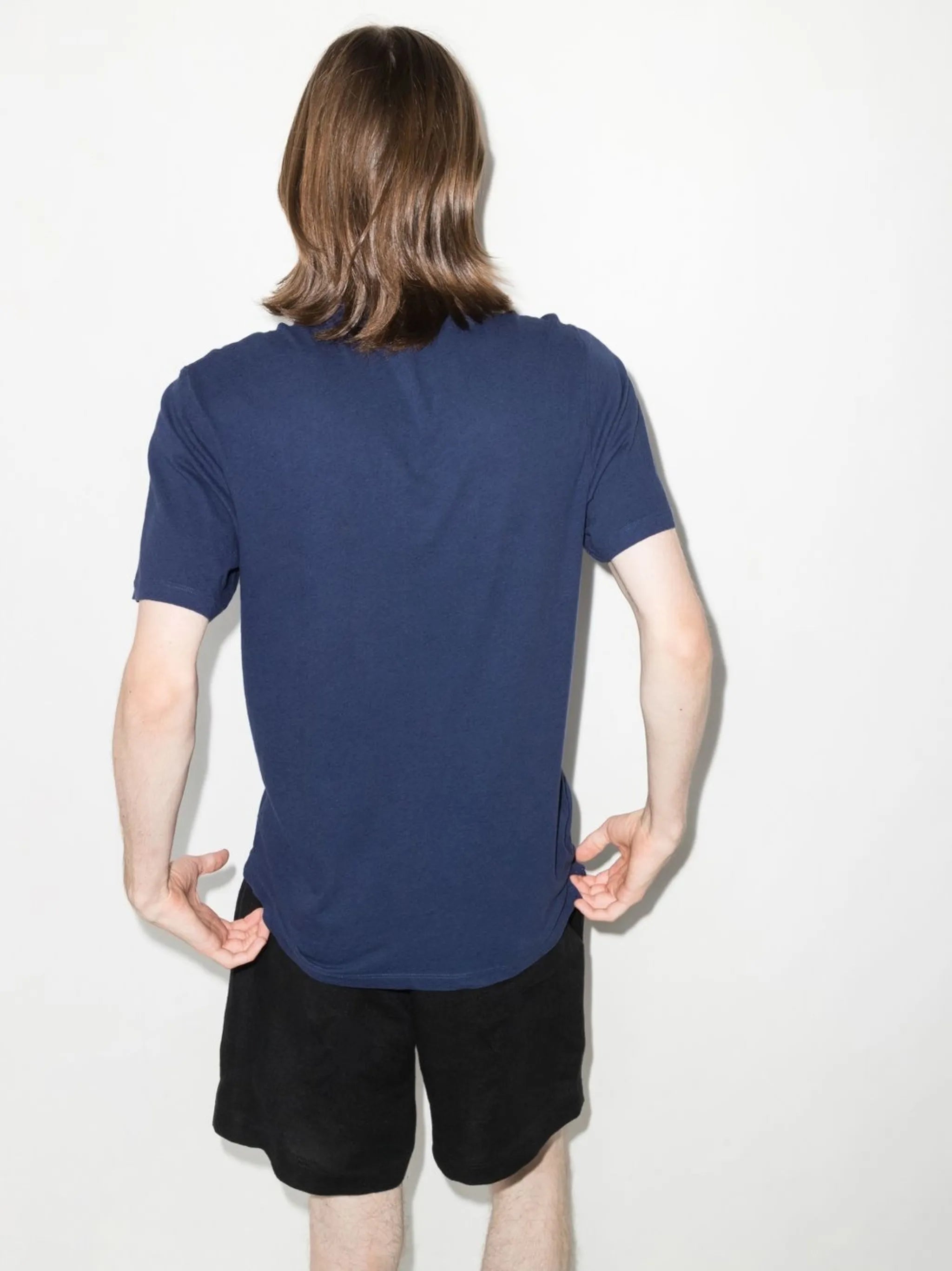 Constantino linen-blend polo shirt