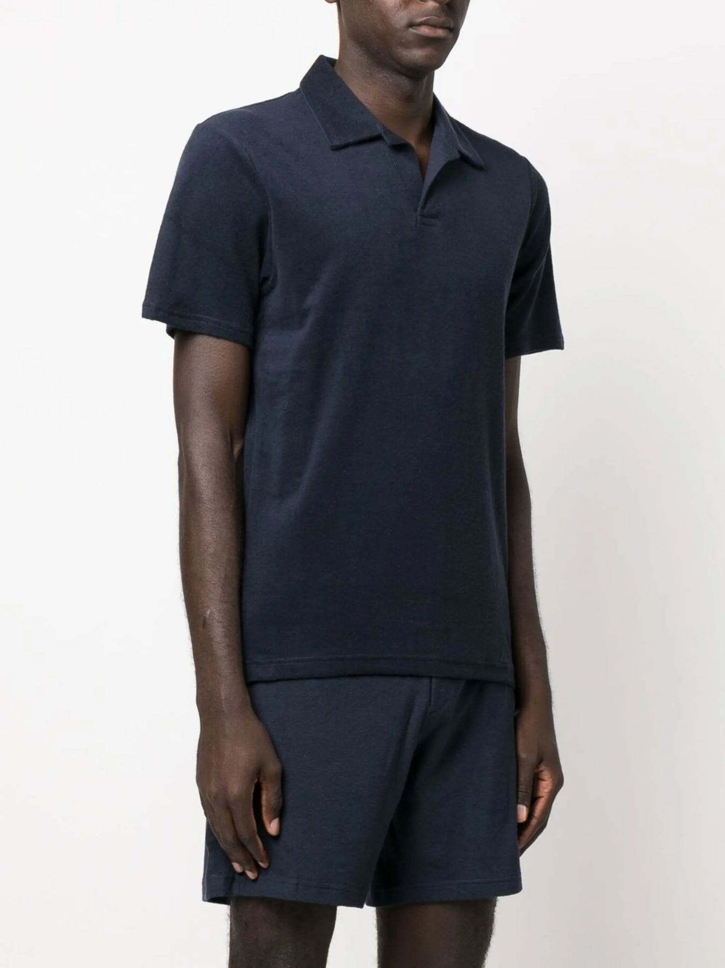 Faustino Terry buttonless polo shirt