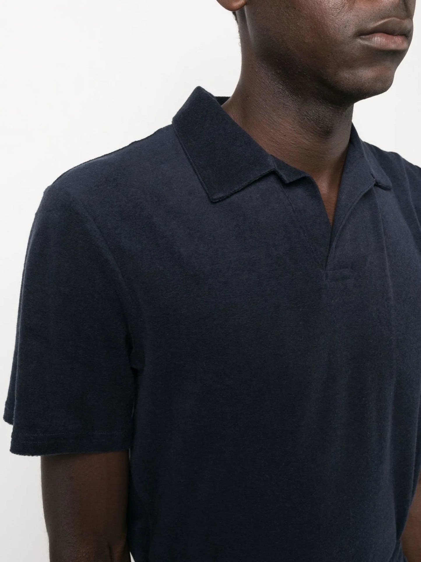 Faustino Terry buttonless polo shirt