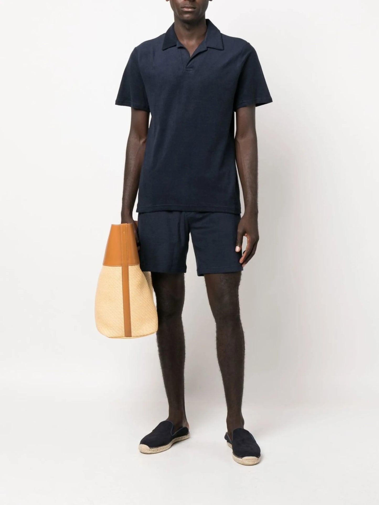 Faustino Terry buttonless polo shirt