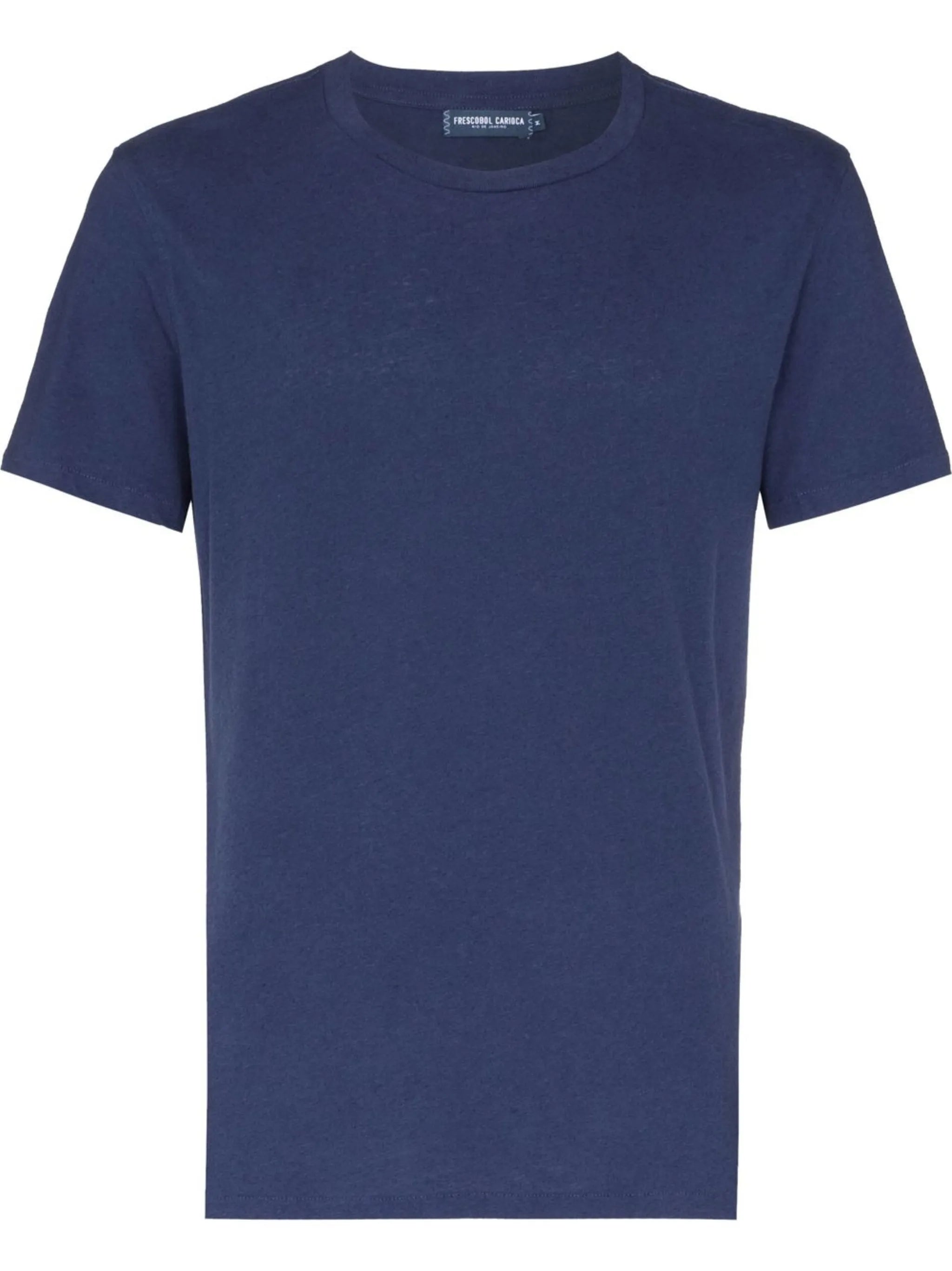 Lucio linen-blend T-shirt