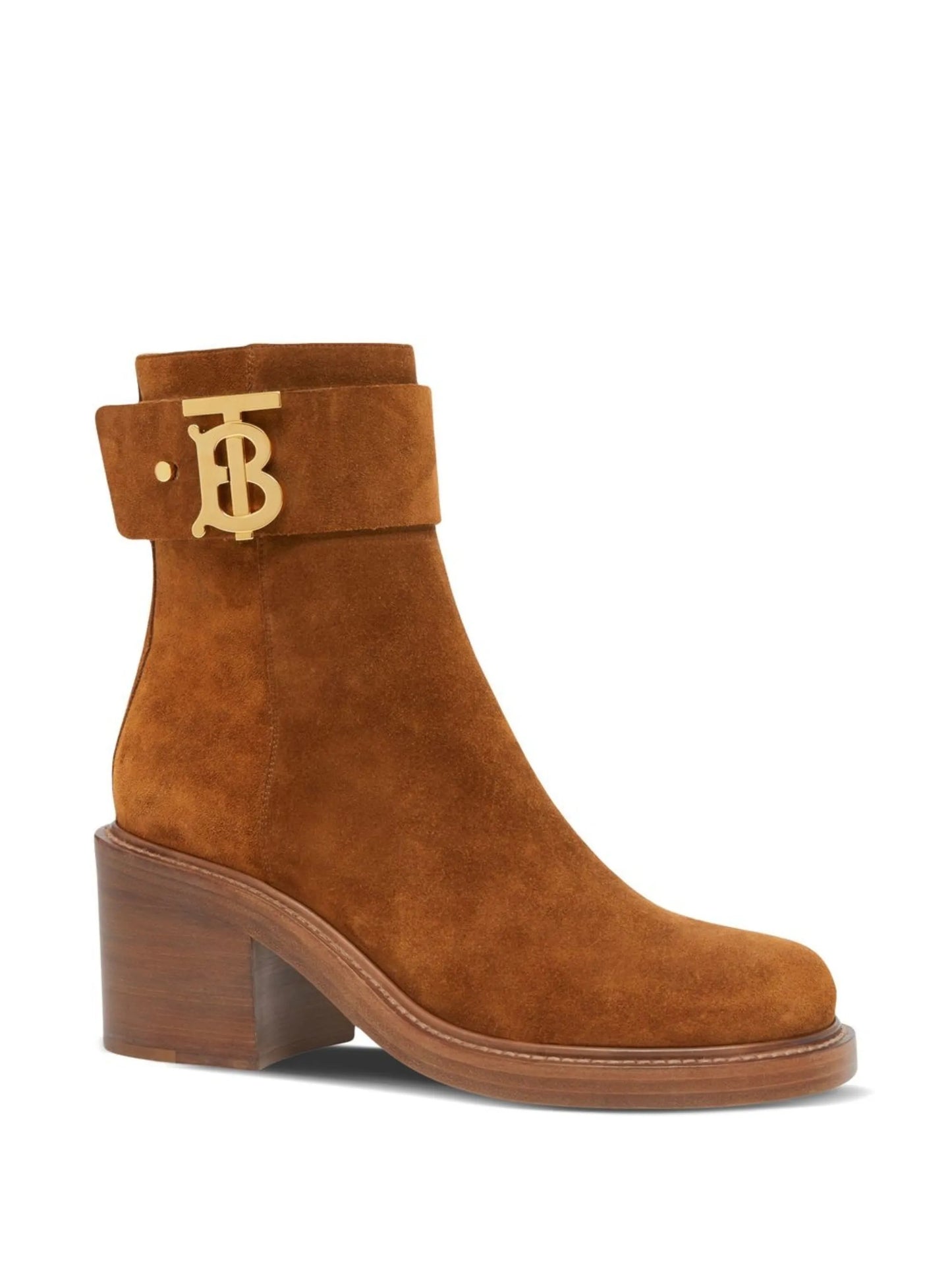 monogram-motif 65mm block-heel boots
