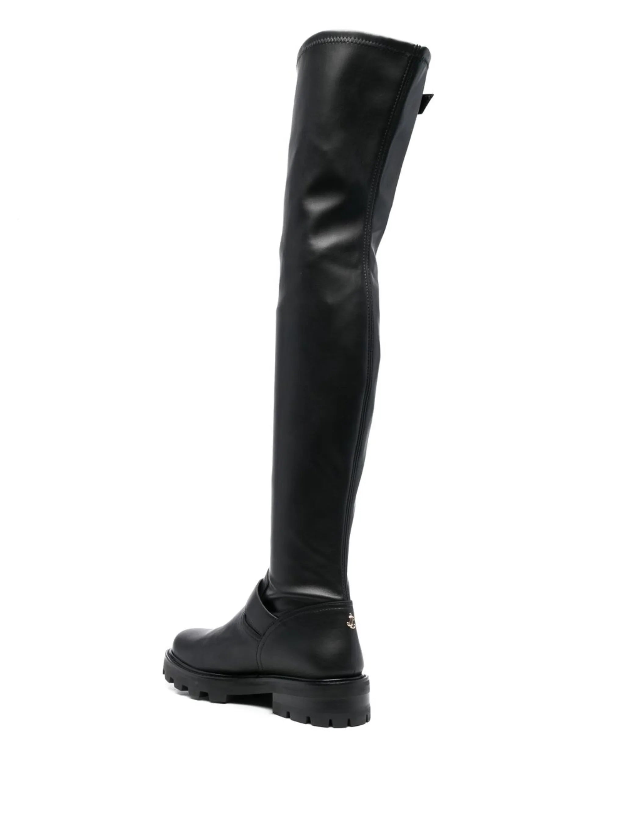 Biker ll knee-high boots
