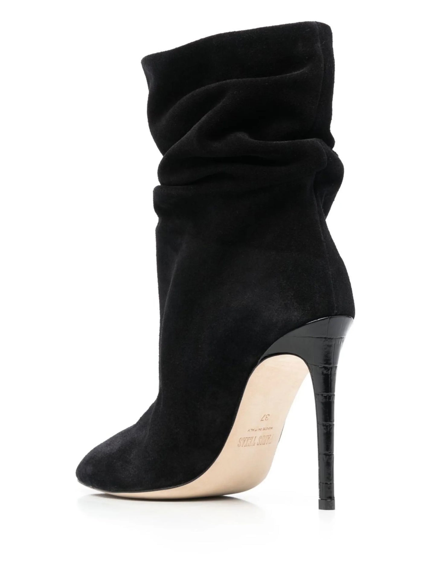 stiletto slouchy 110mm ankle boots