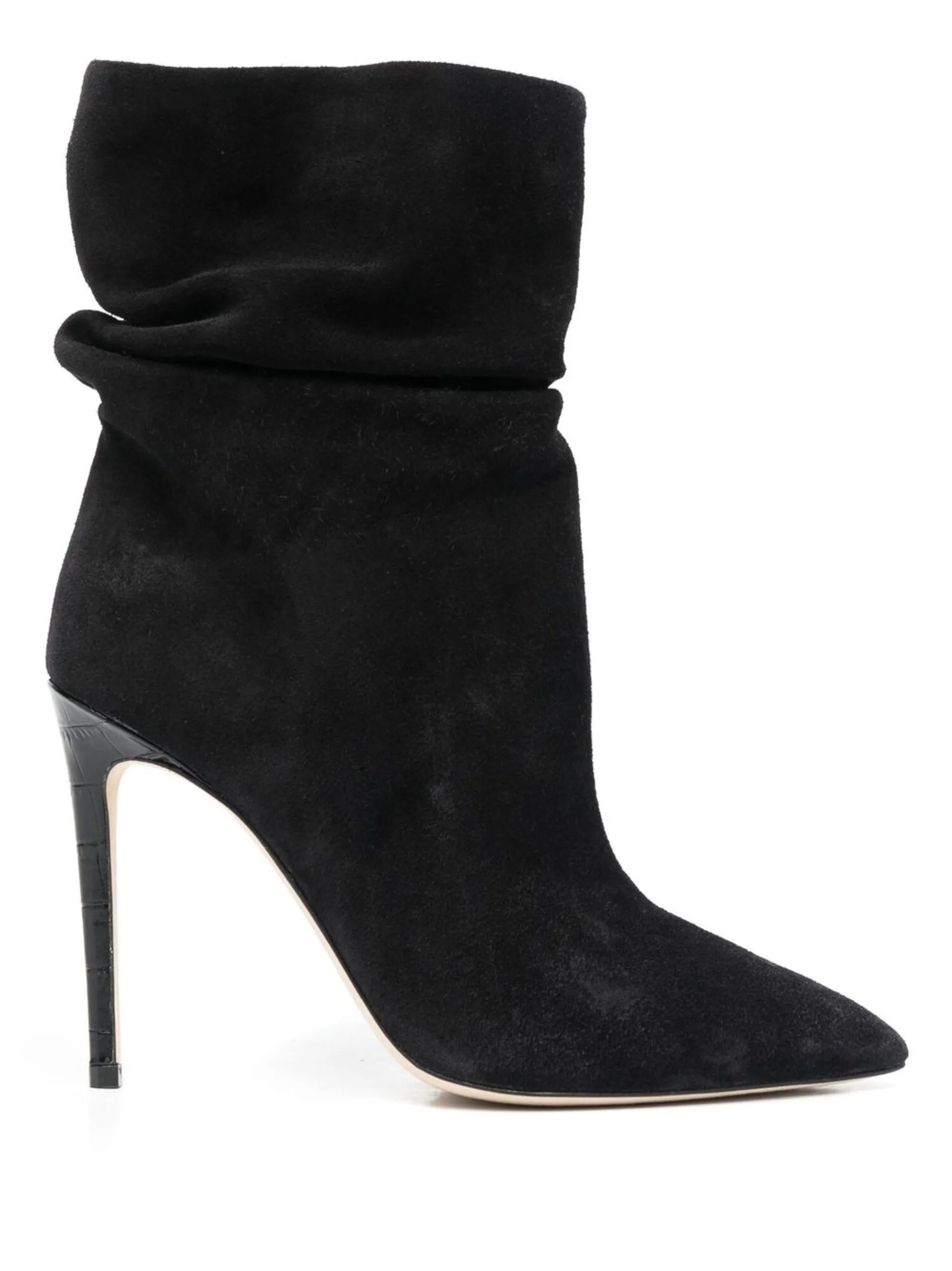 stiletto slouchy 110mm ankle boots