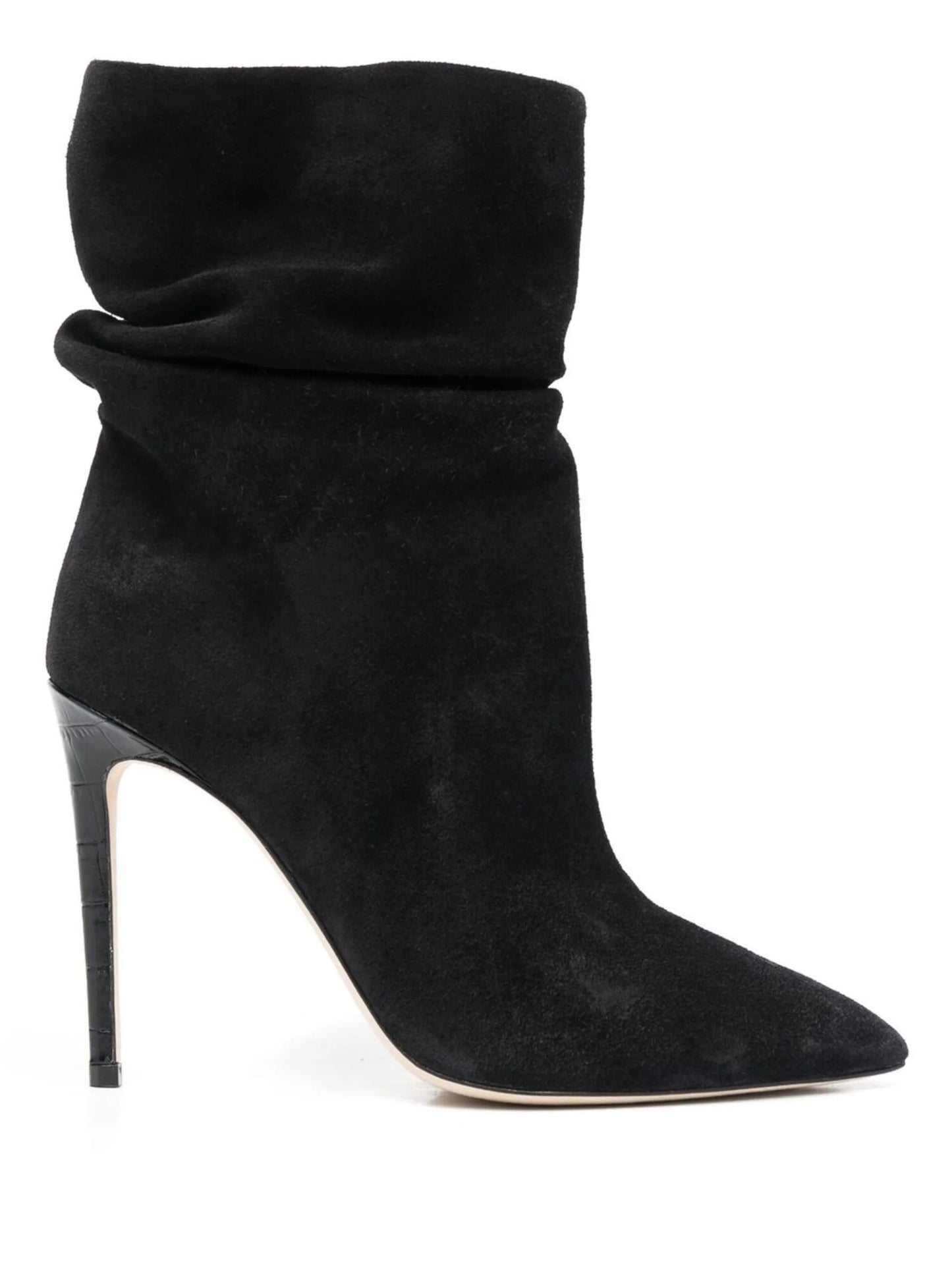 stiletto slouchy 110mm ankle boots