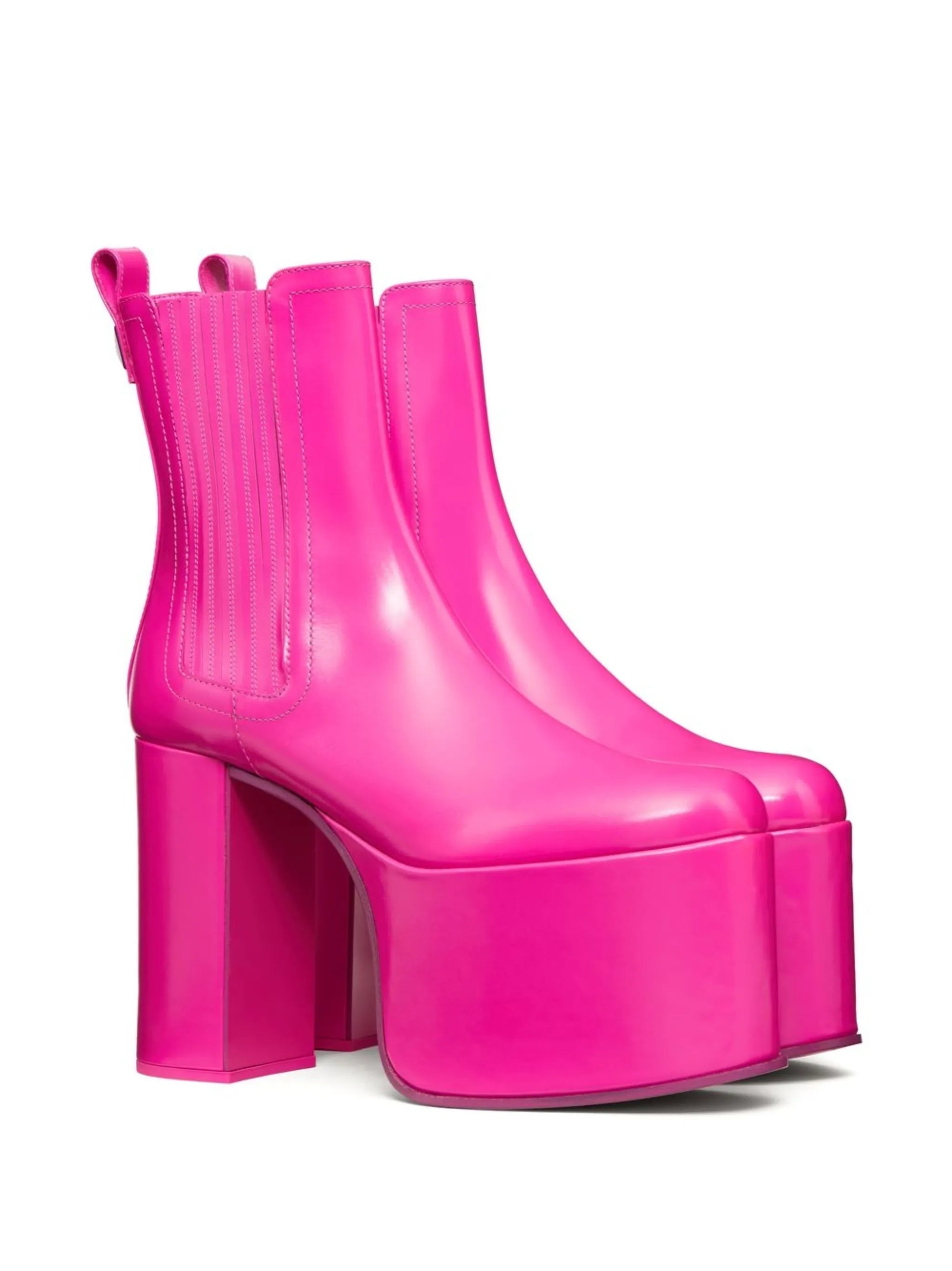 Club platform Chelsea boots