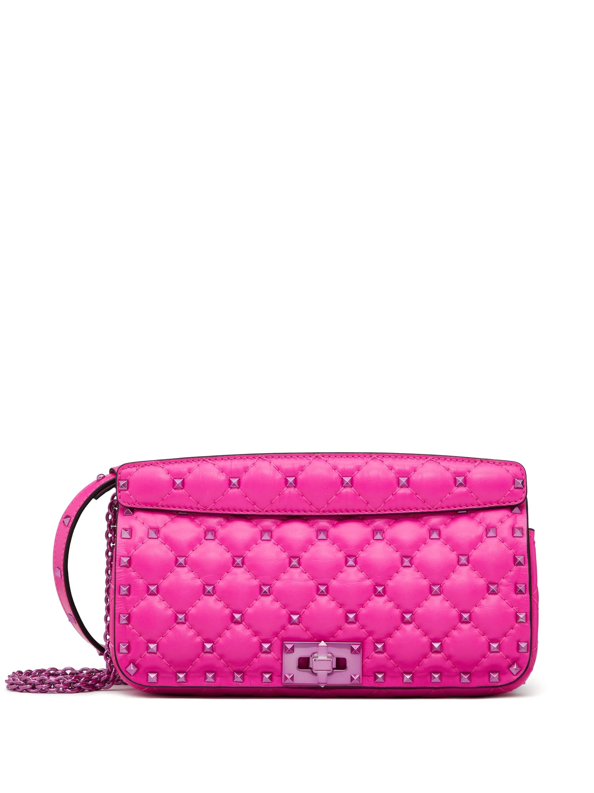 Rockstud Spike quilted shoulder bag
