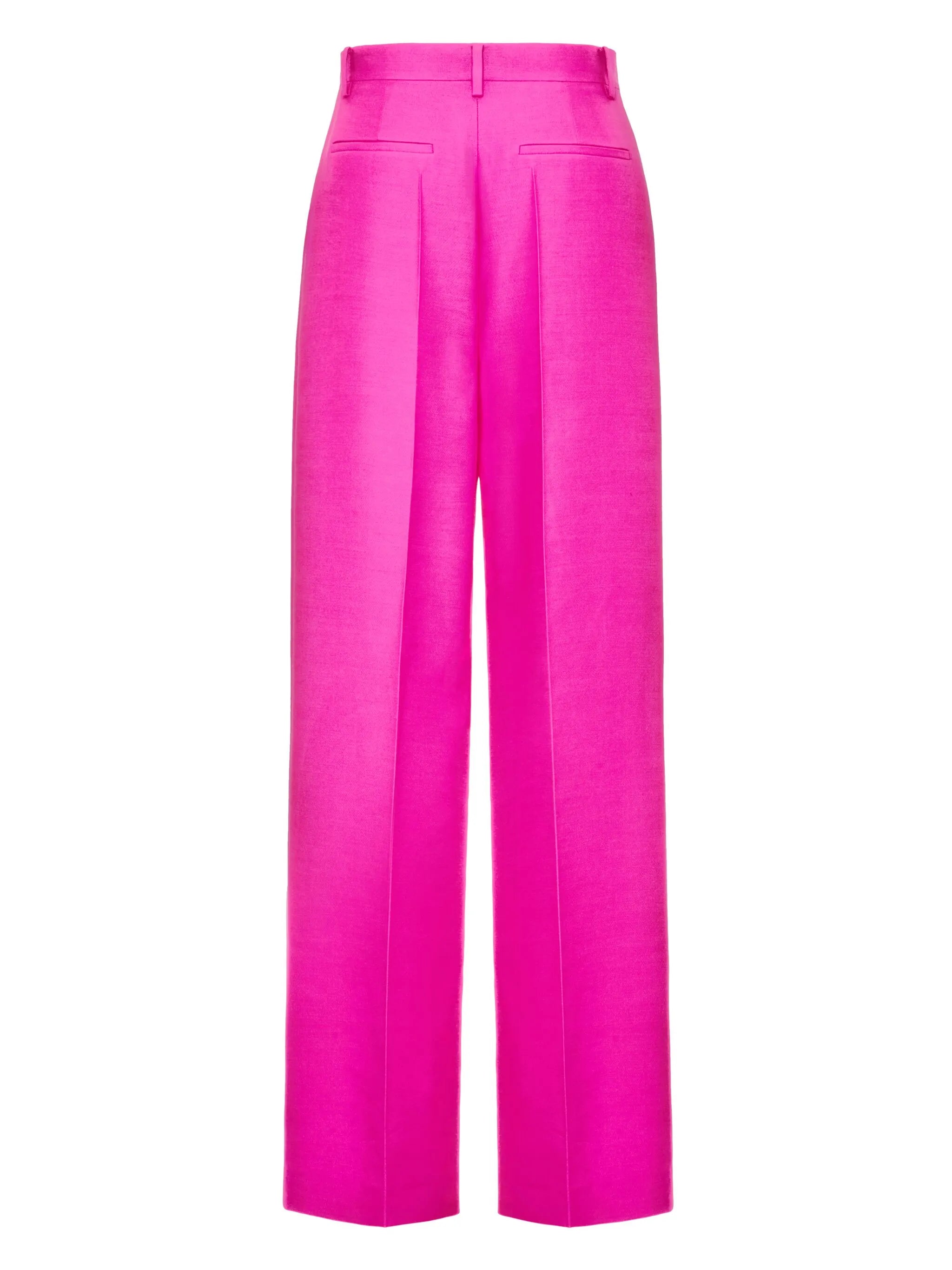 Crepe Couture wide-leg trousers