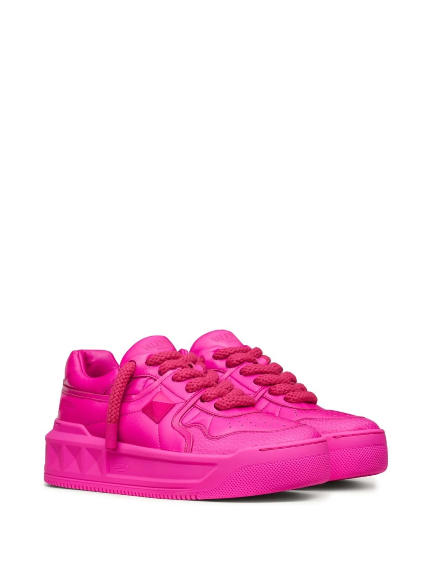 One Stud XL leather sneakers