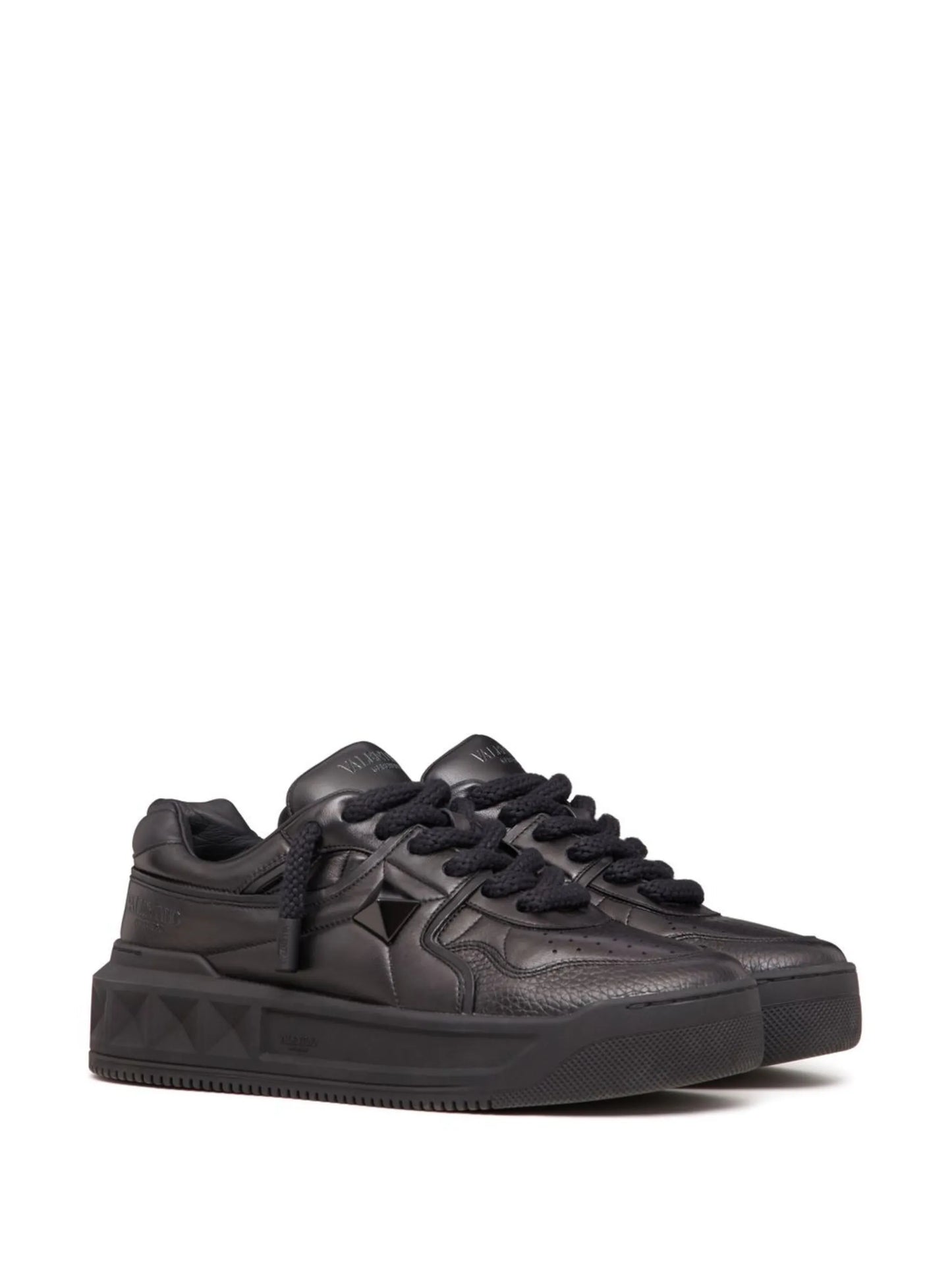One Stud XL leather sneakers
