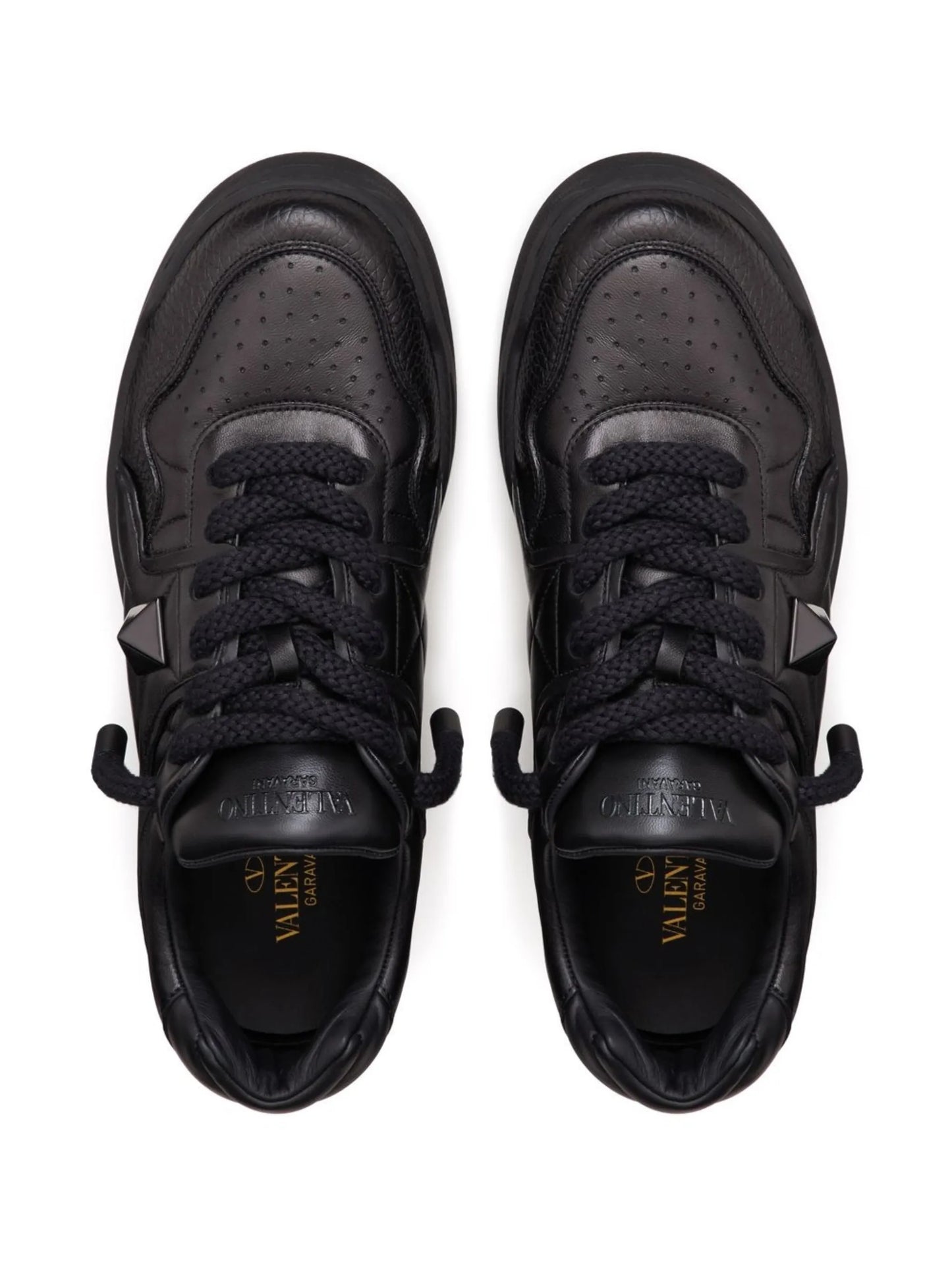One Stud XL leather sneakers