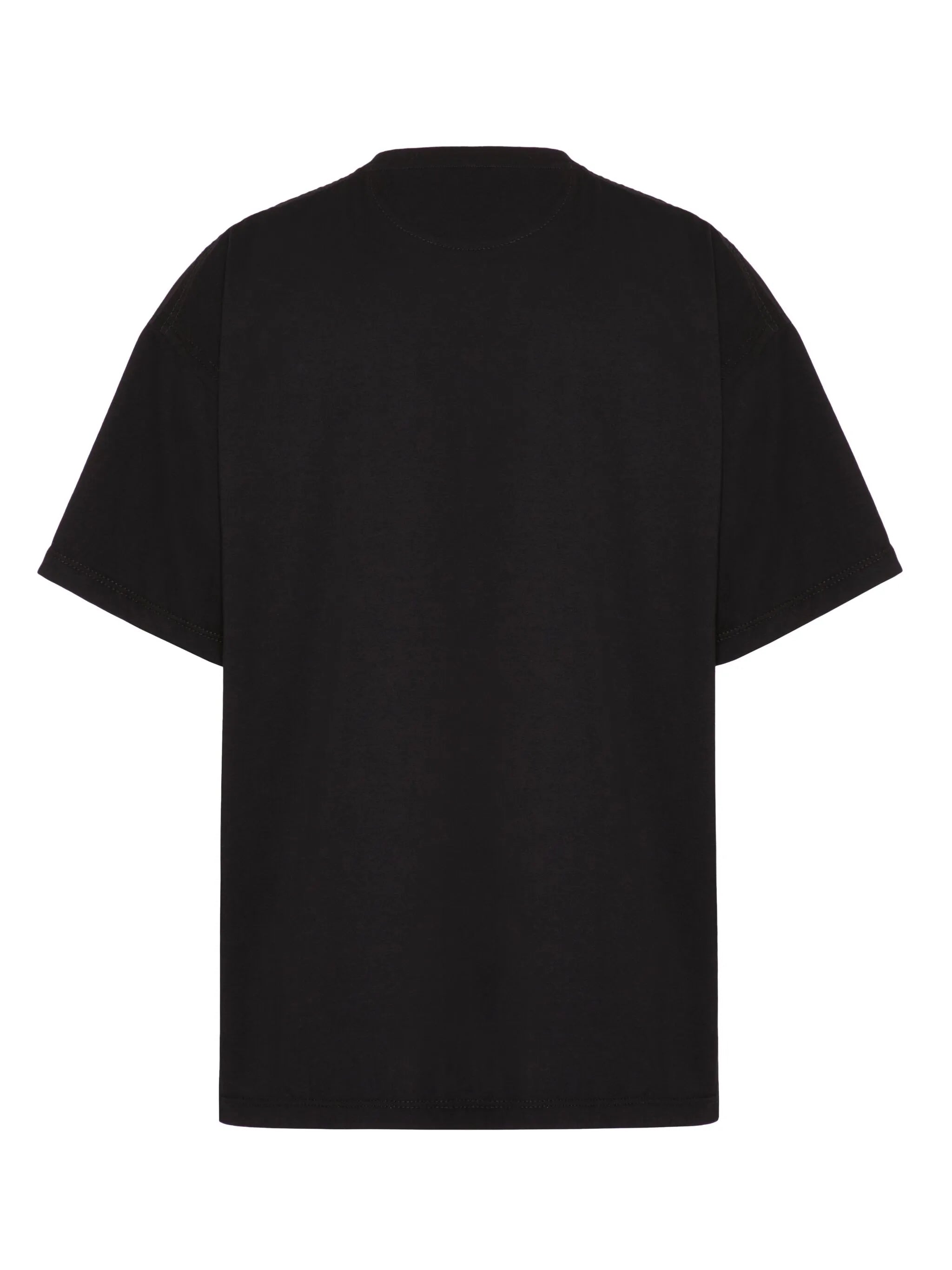 stud detail panelled T-shirt