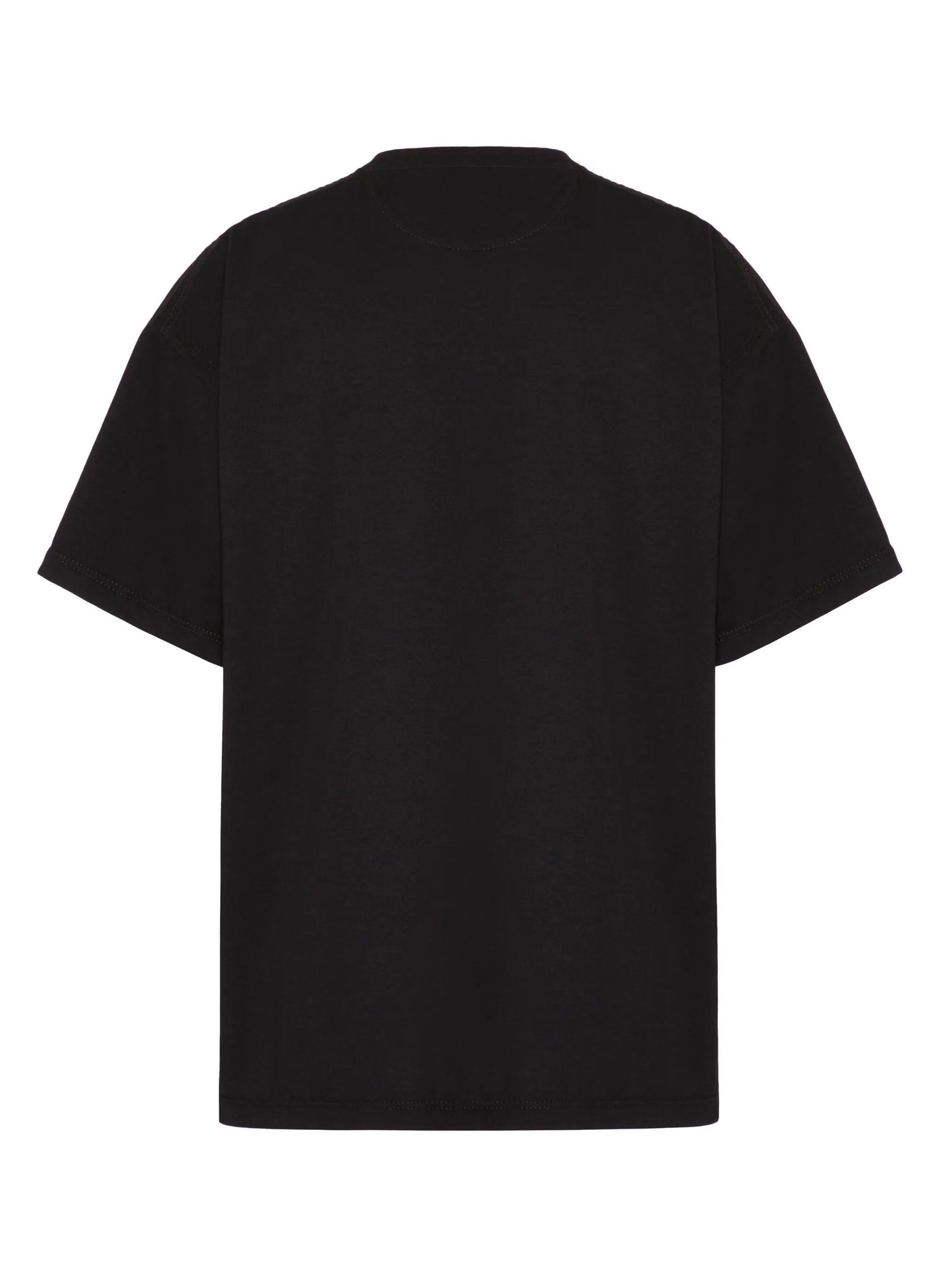 stud detail panelled T-shirt