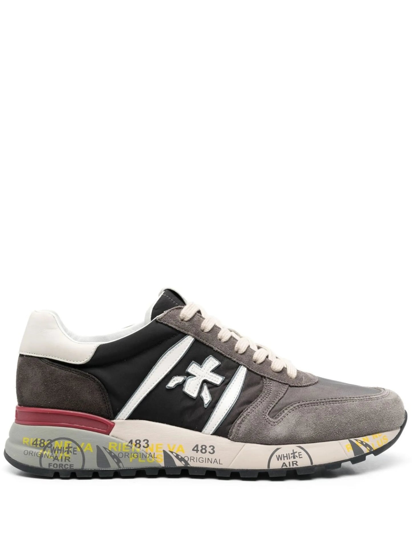 Lander panelled low-top sneakers