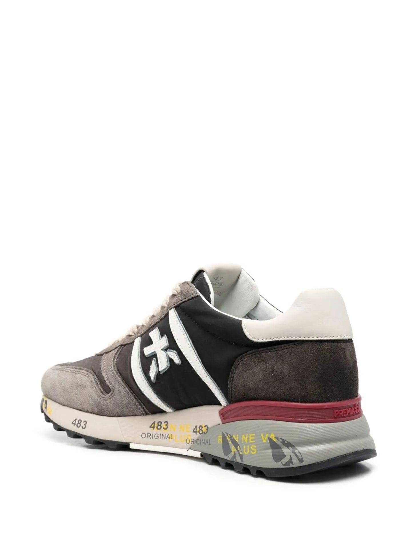 Lander panelled low-top sneakers