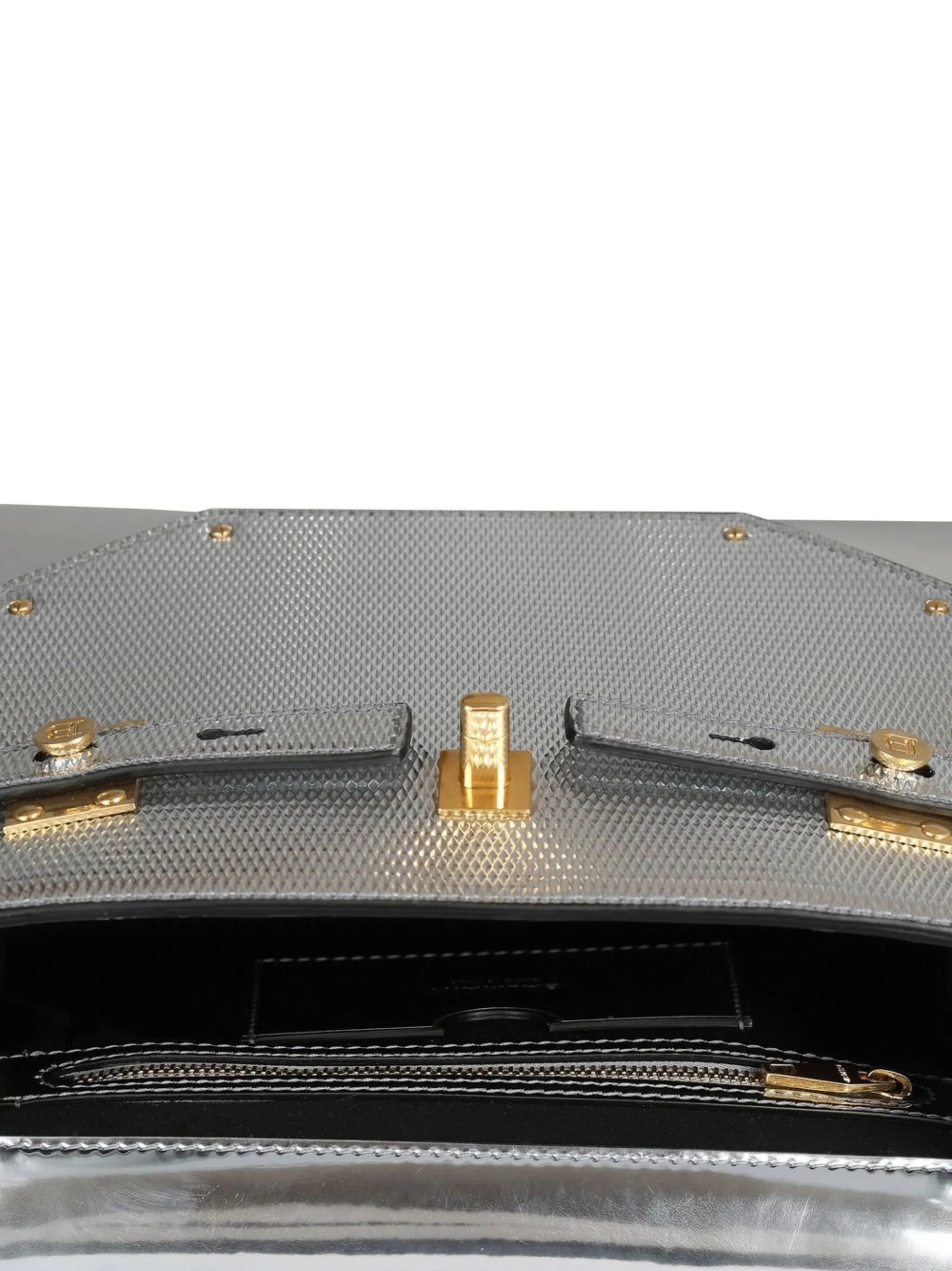 B-Buzz 23 mirror-effect shoulder bag