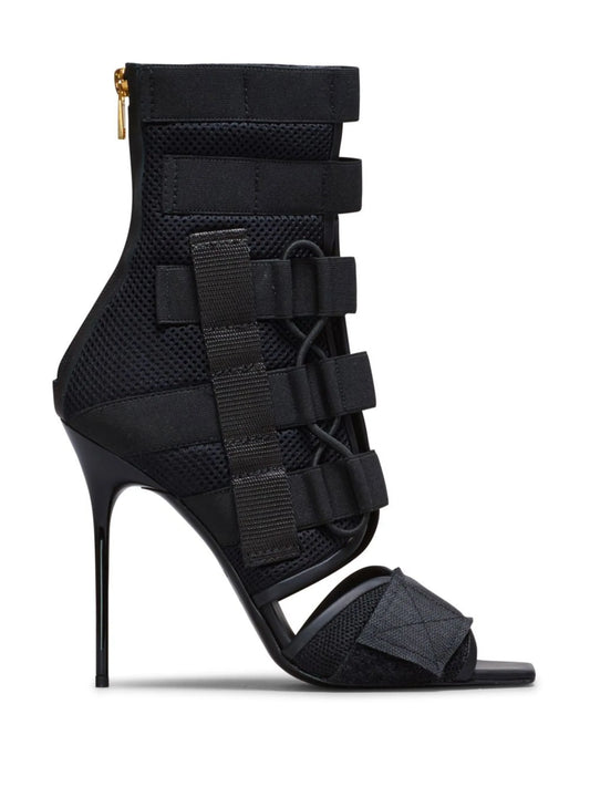 Uma 95mm mesh sandals