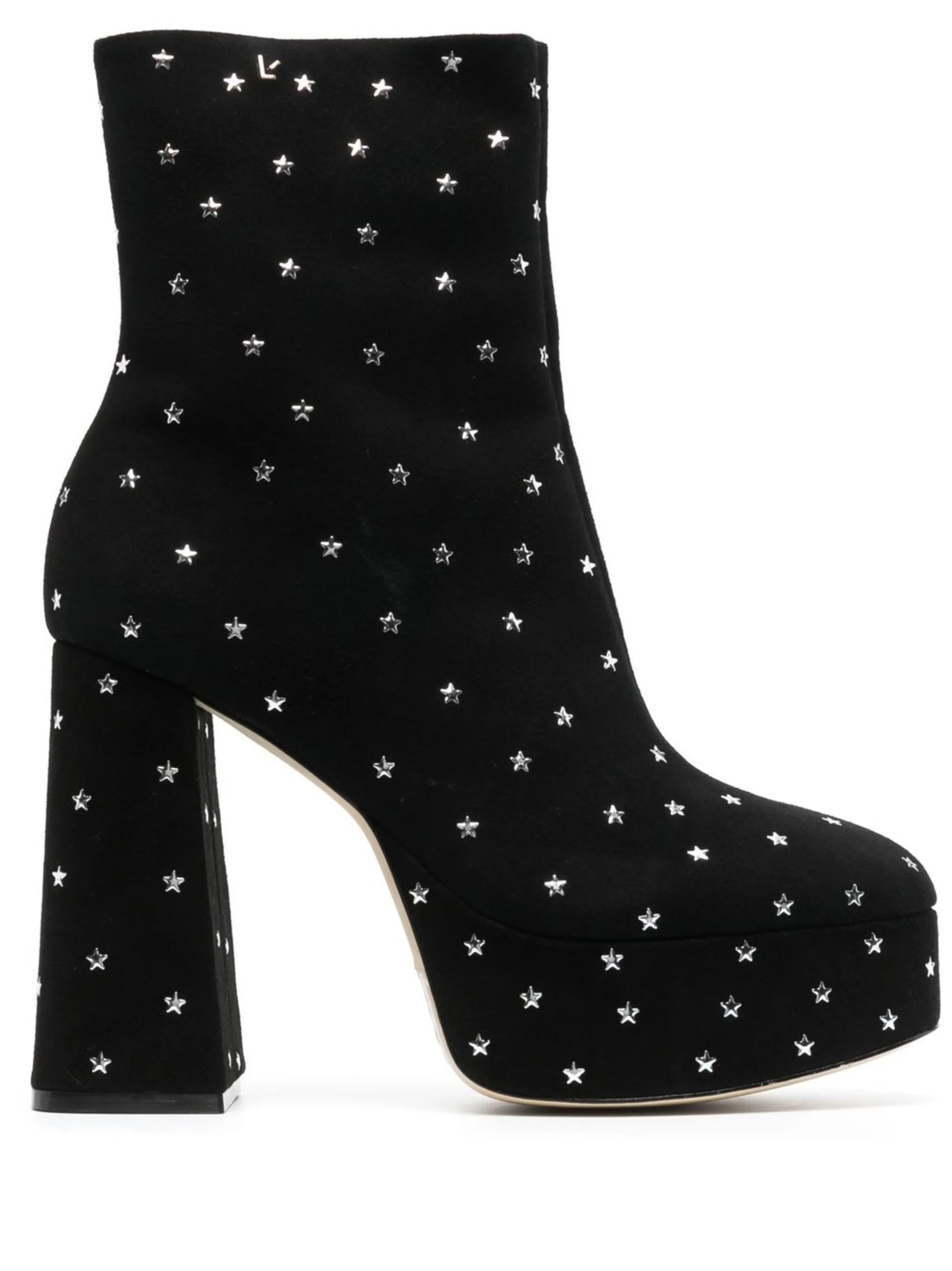 star-studded ankle boots