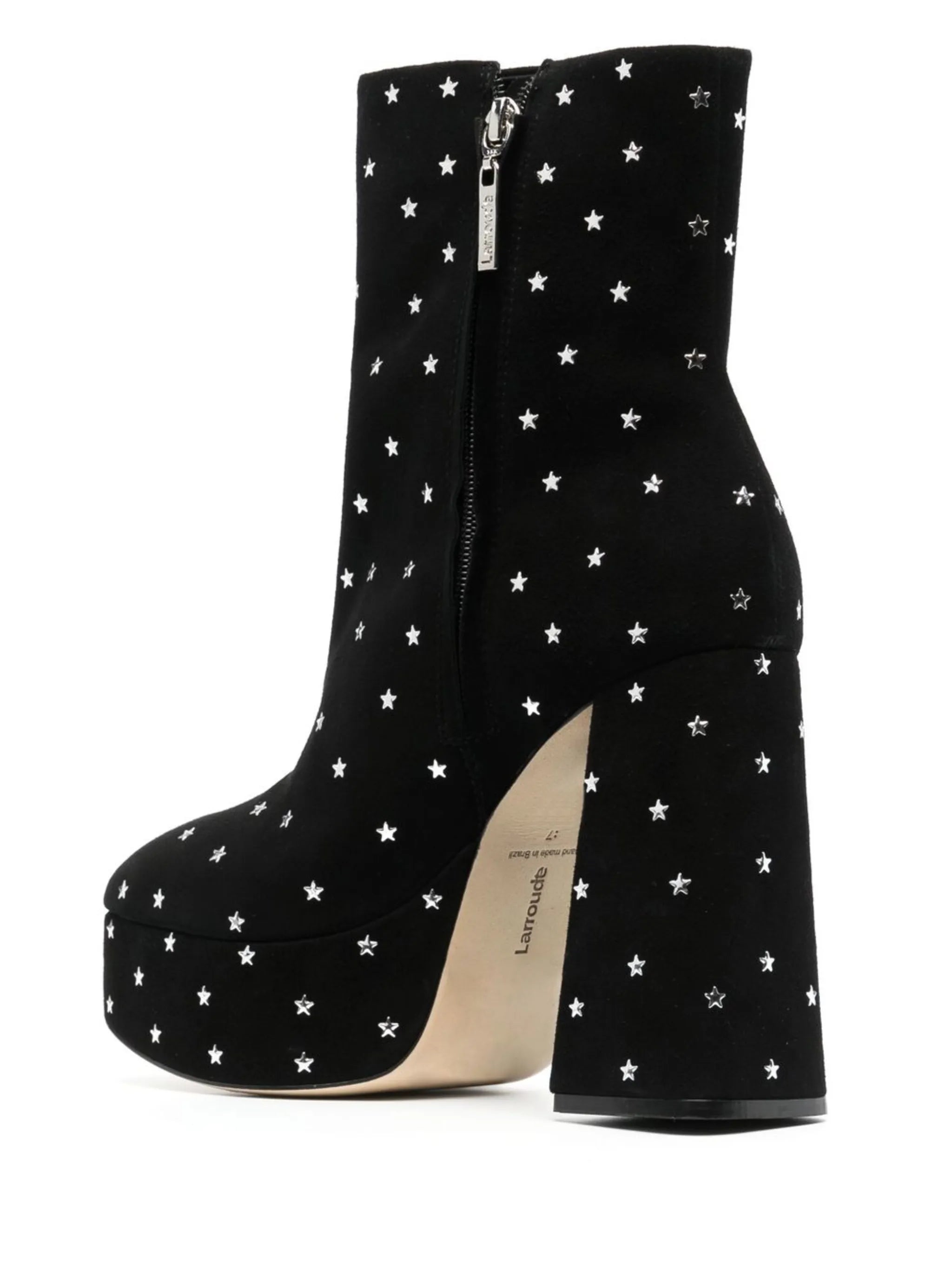 star-studded ankle boots