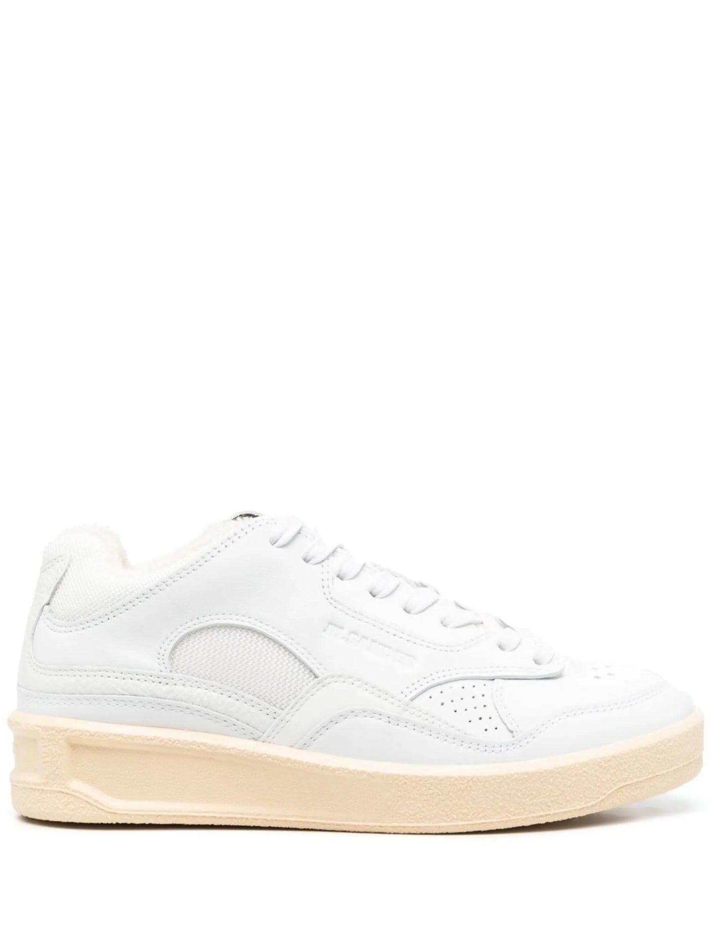debossed-logo low-top sneakers