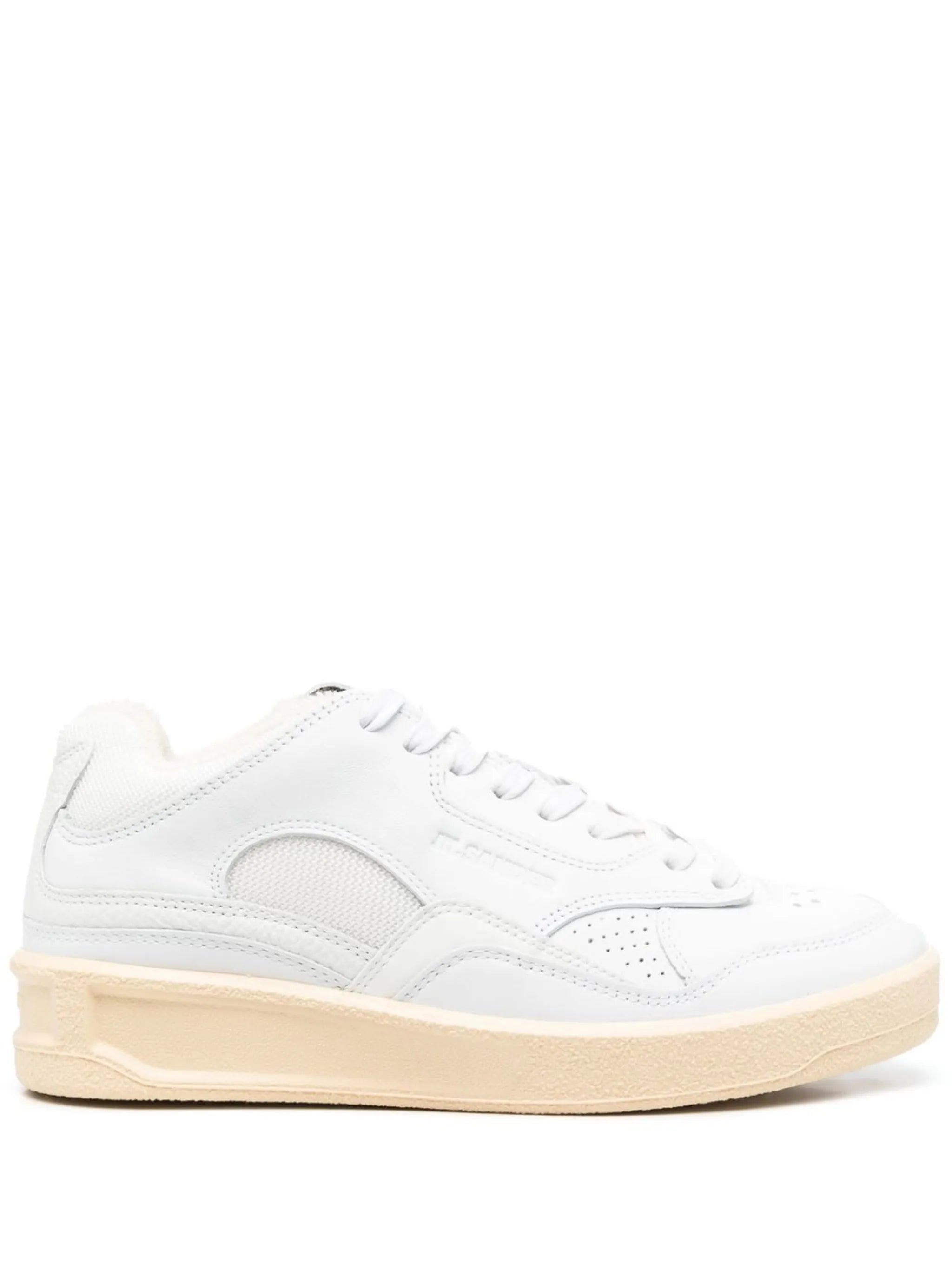 debossed-logo low-top sneakers