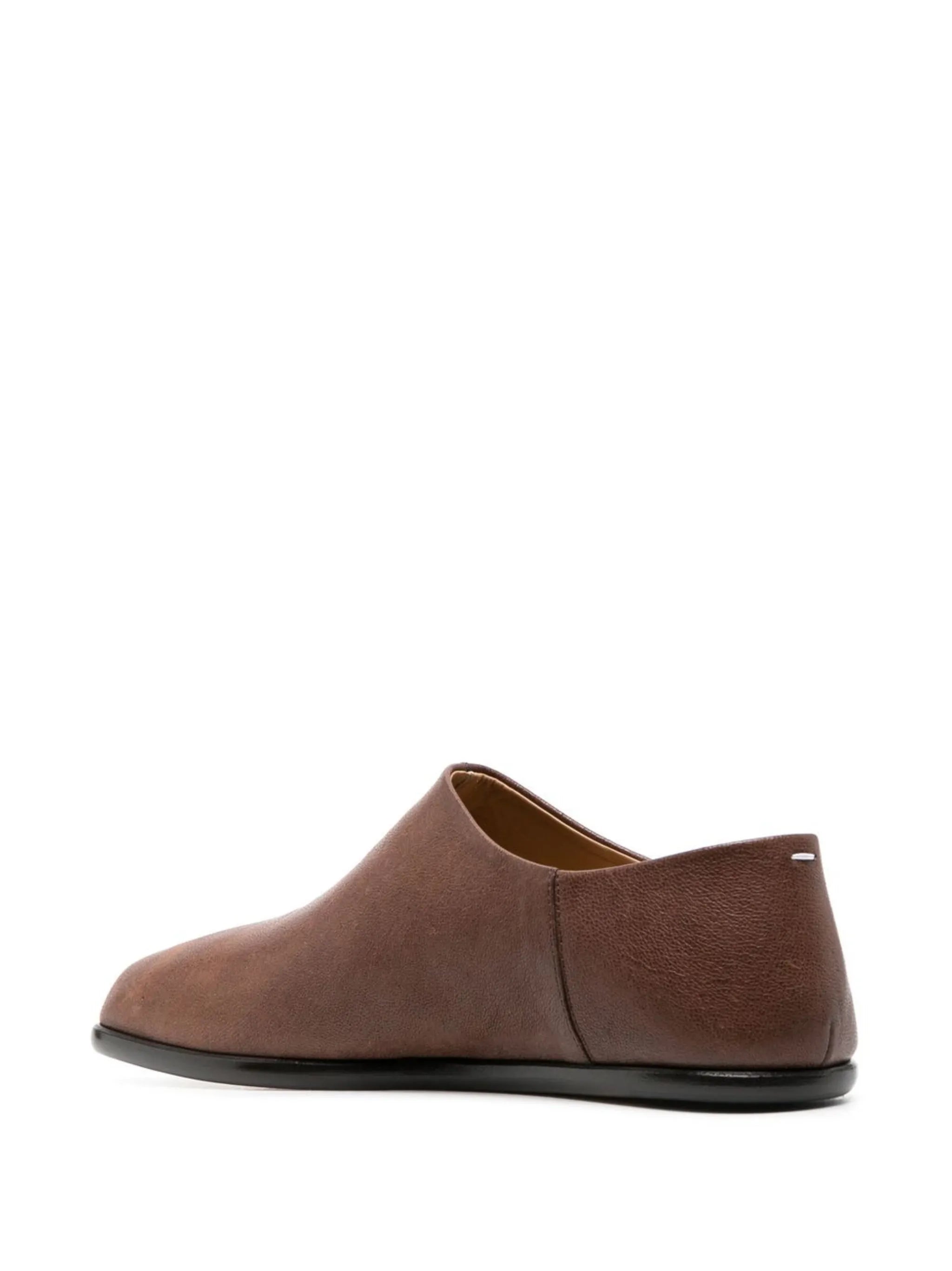 Tabi leather babouche shoes