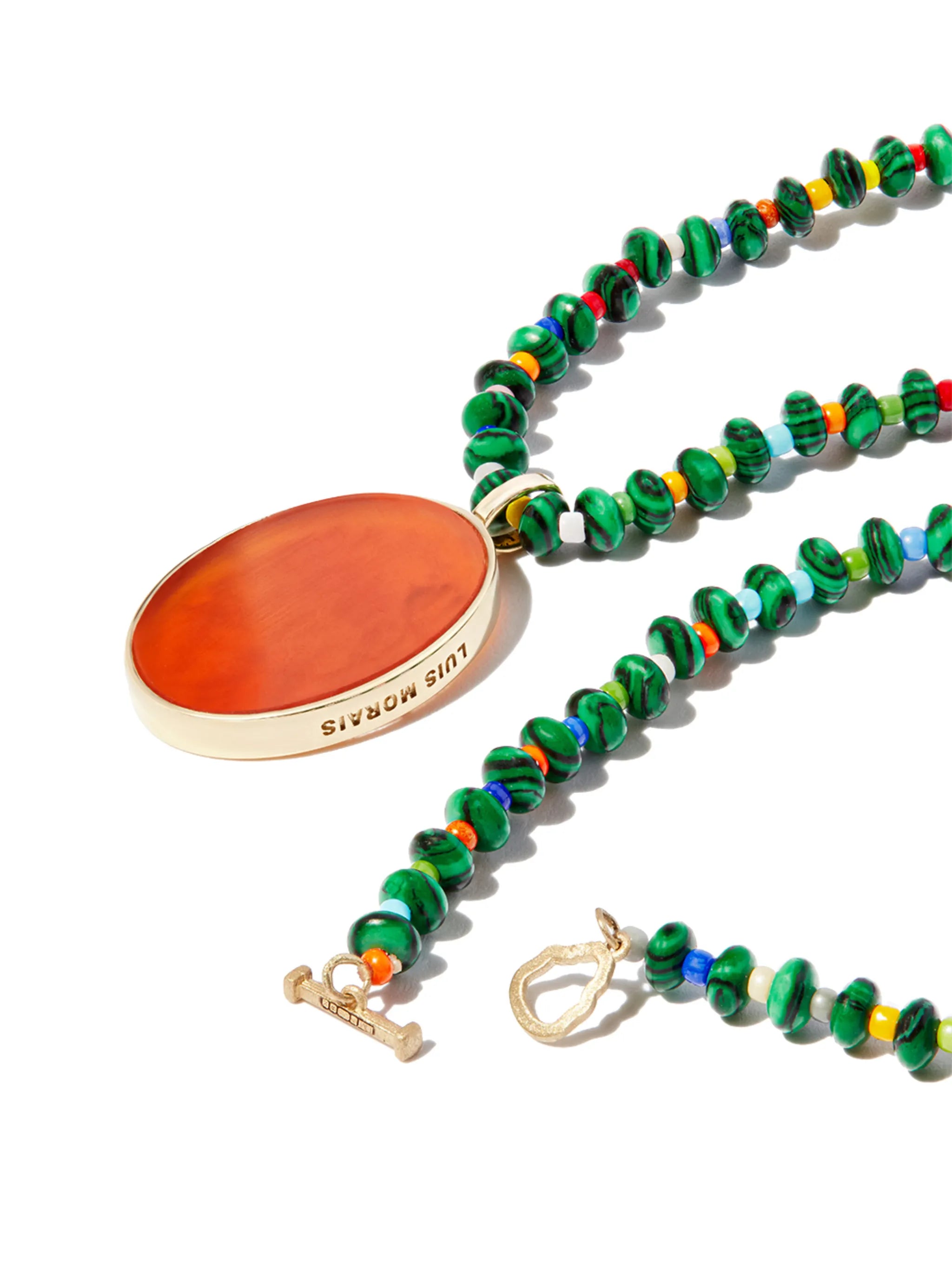 14kt yellow gold Good Times necklace