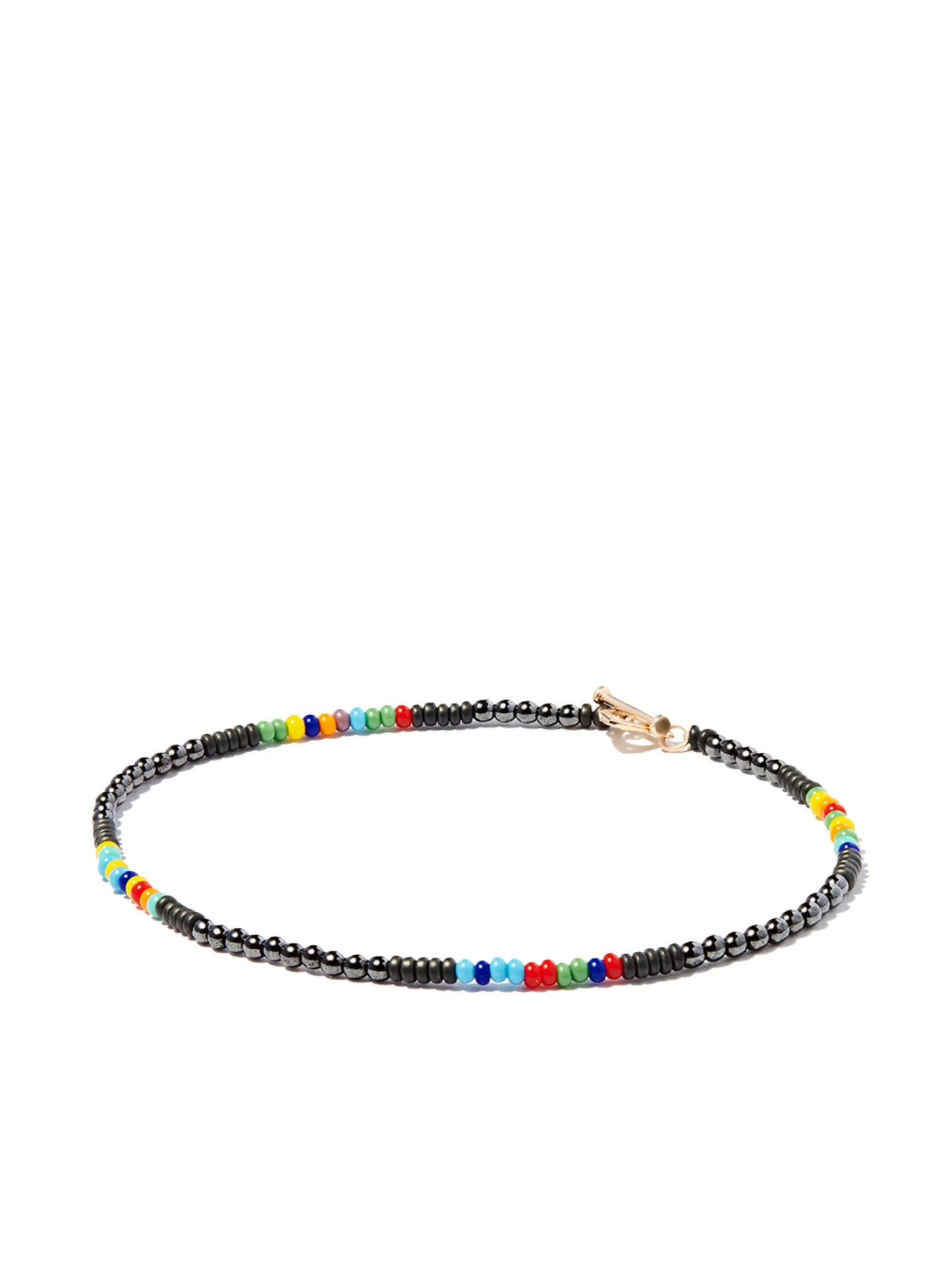 14kt yellow gold beaded bracelet