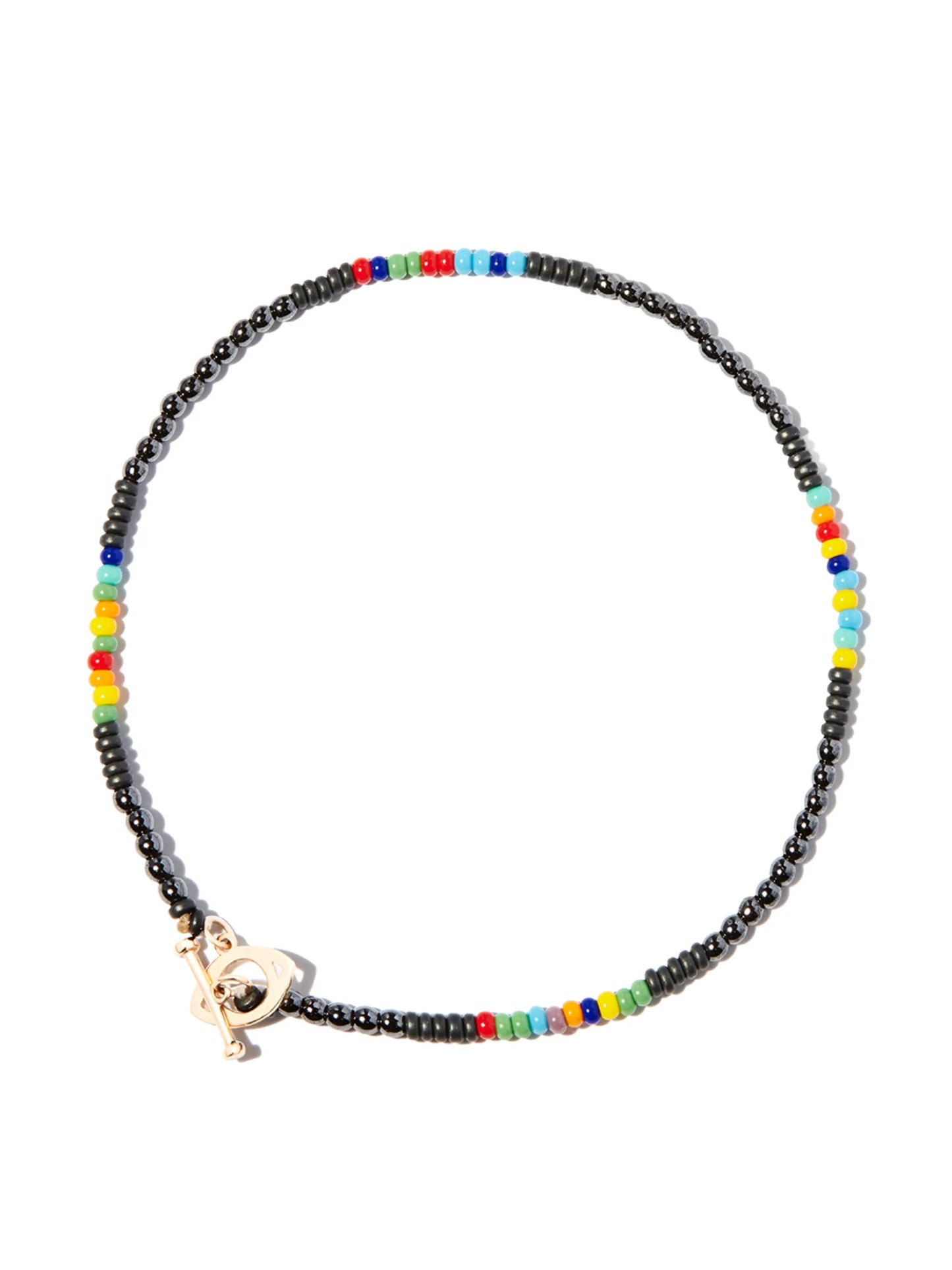 14kt yellow gold beaded bracelet