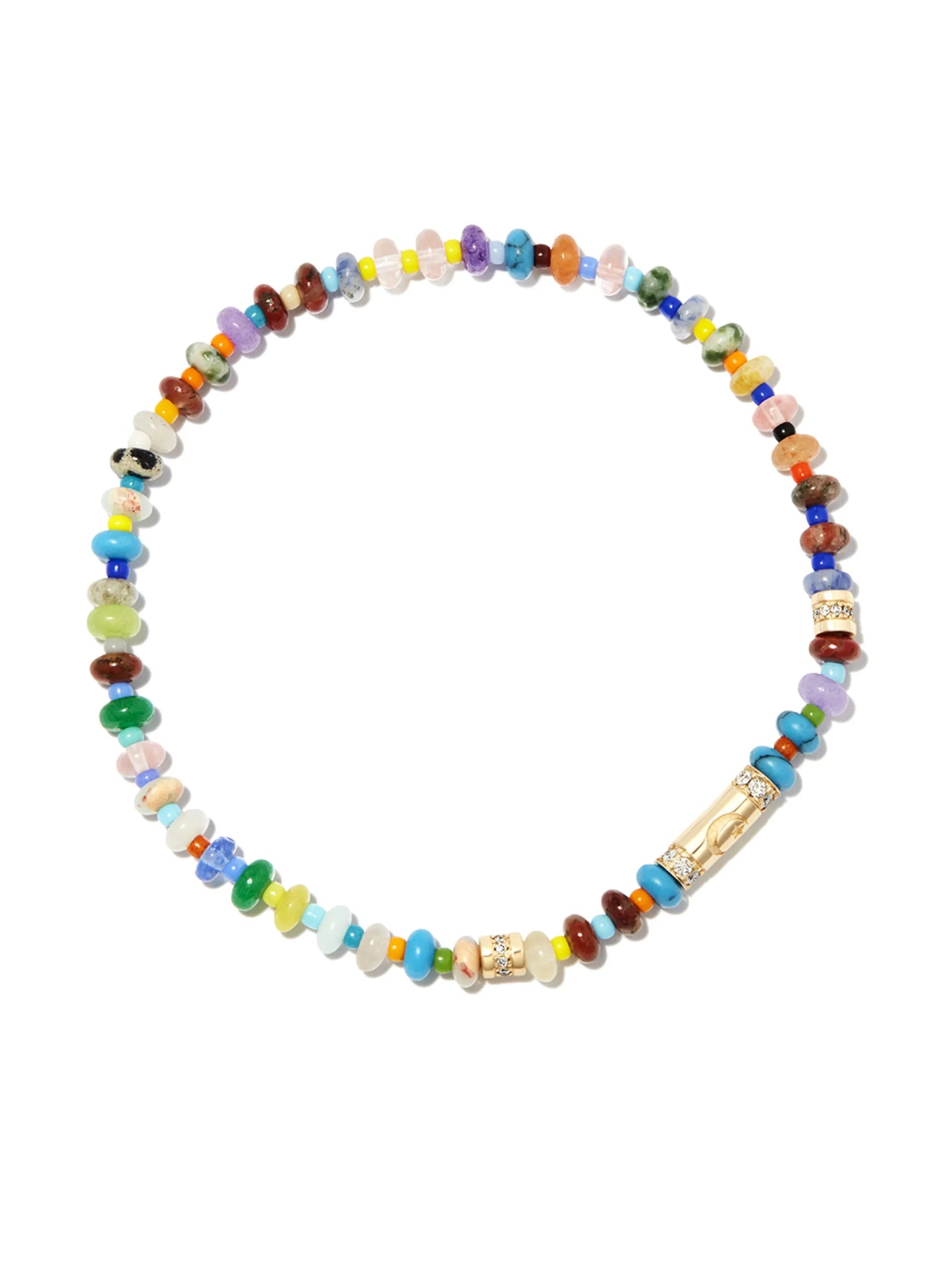 14kt yellow gold Moonstar bracelet