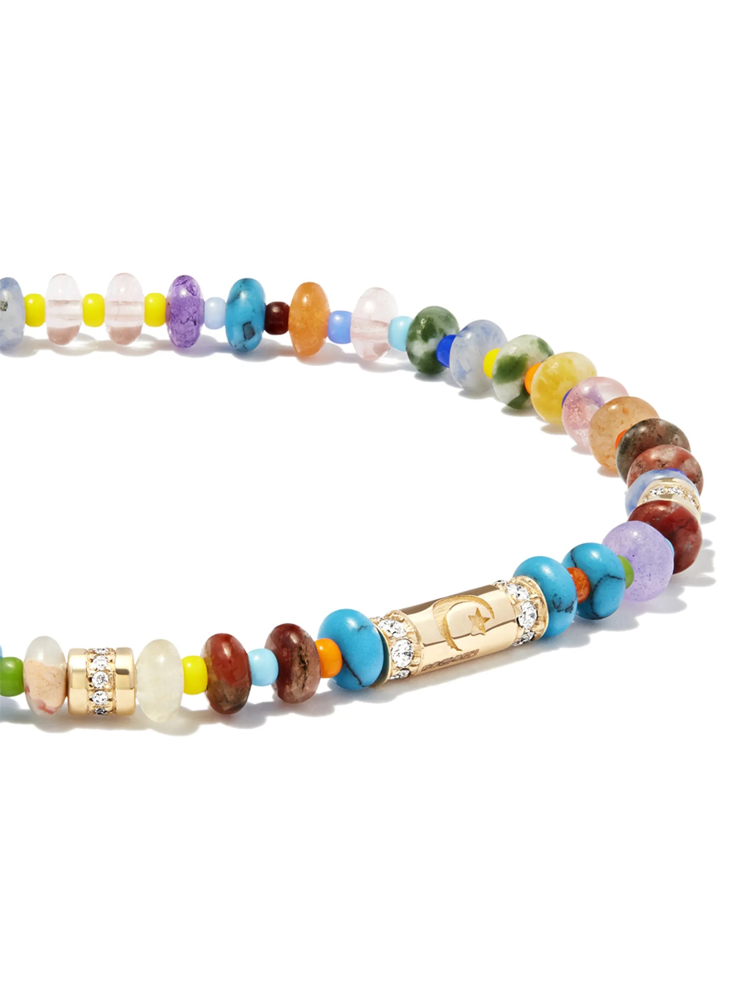 14kt yellow gold Moonstar bracelet