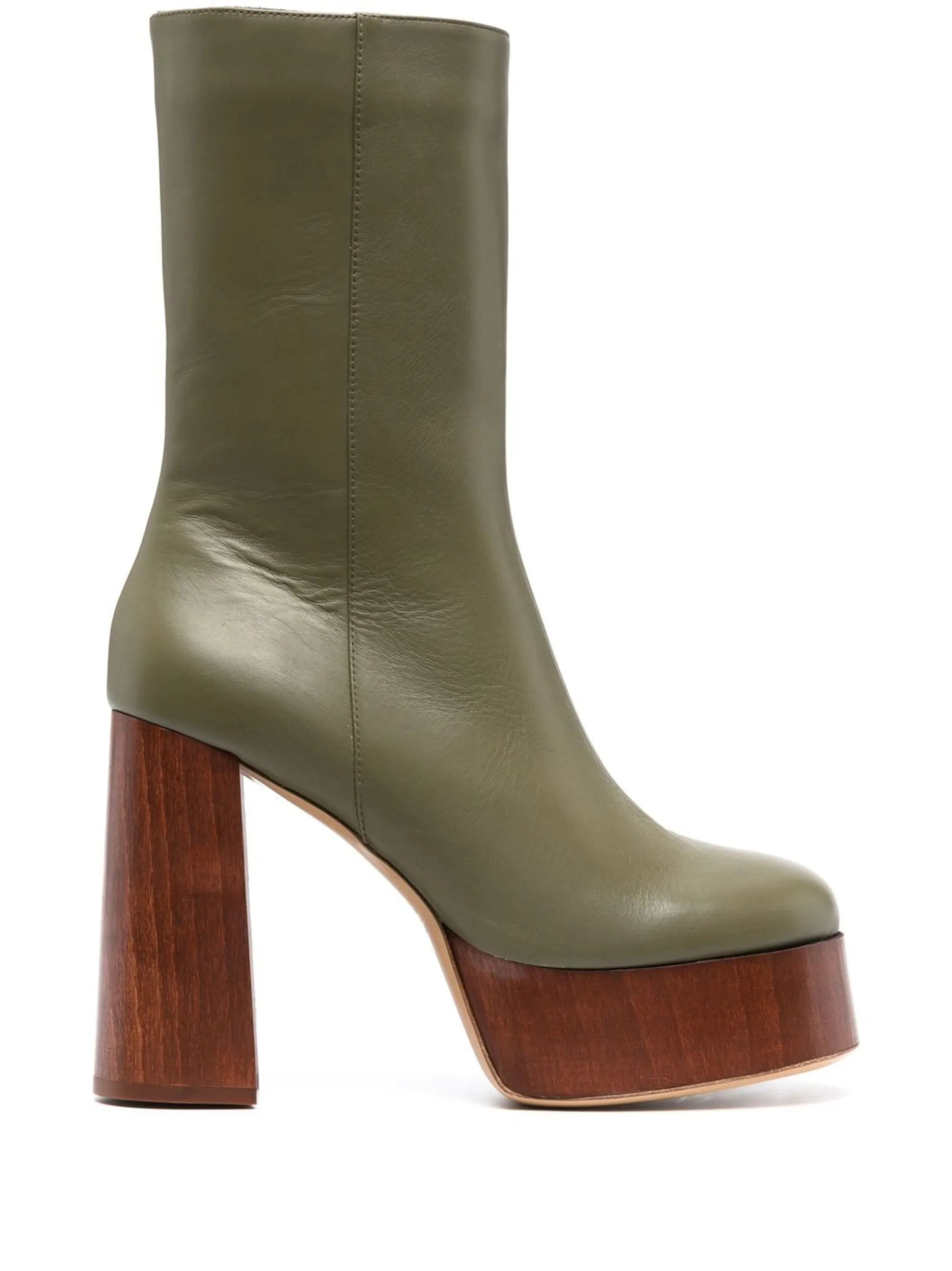 Rosie 120mm platform mid-calf boots
