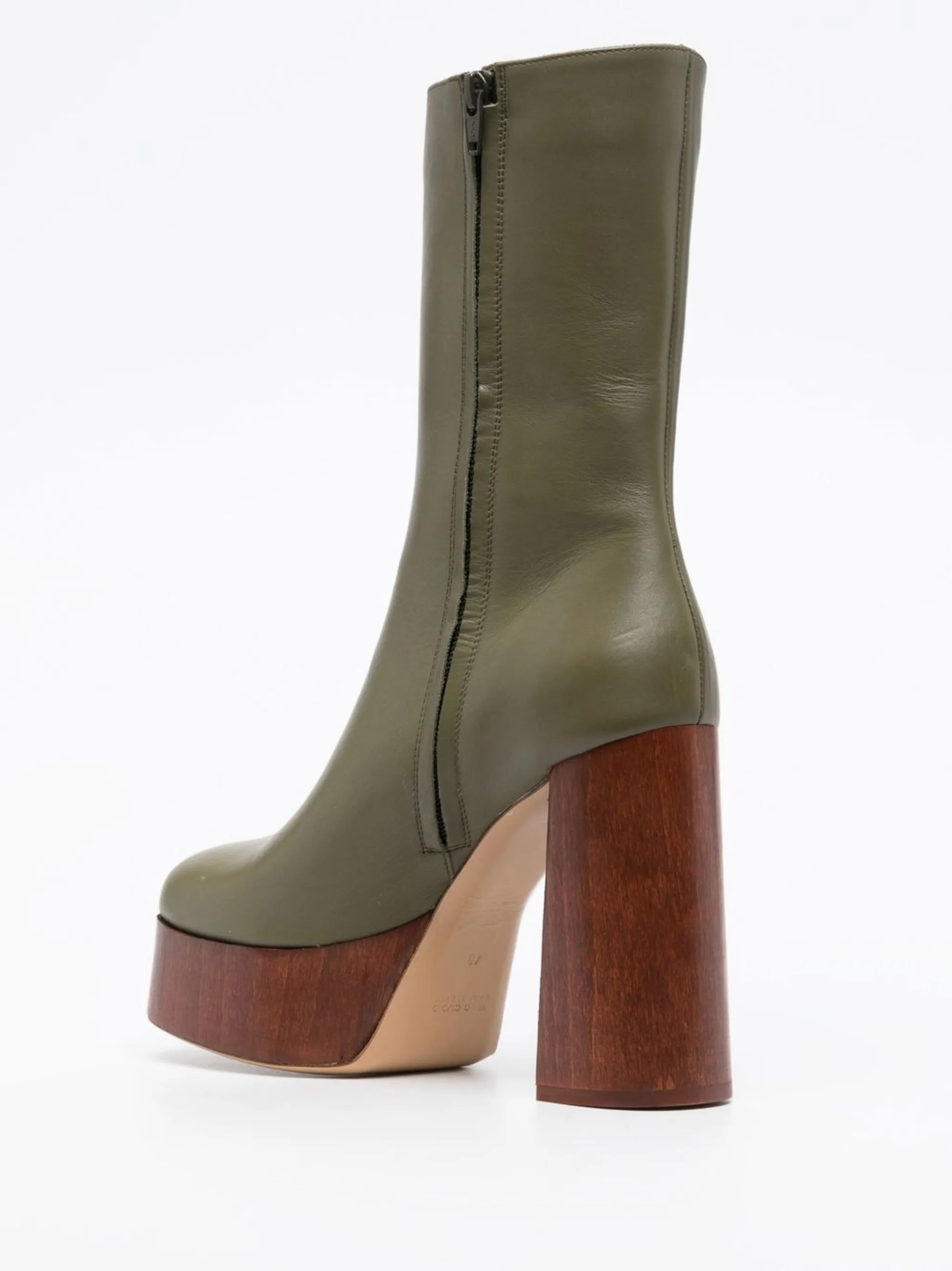 Rosie 120mm platform mid-calf boots