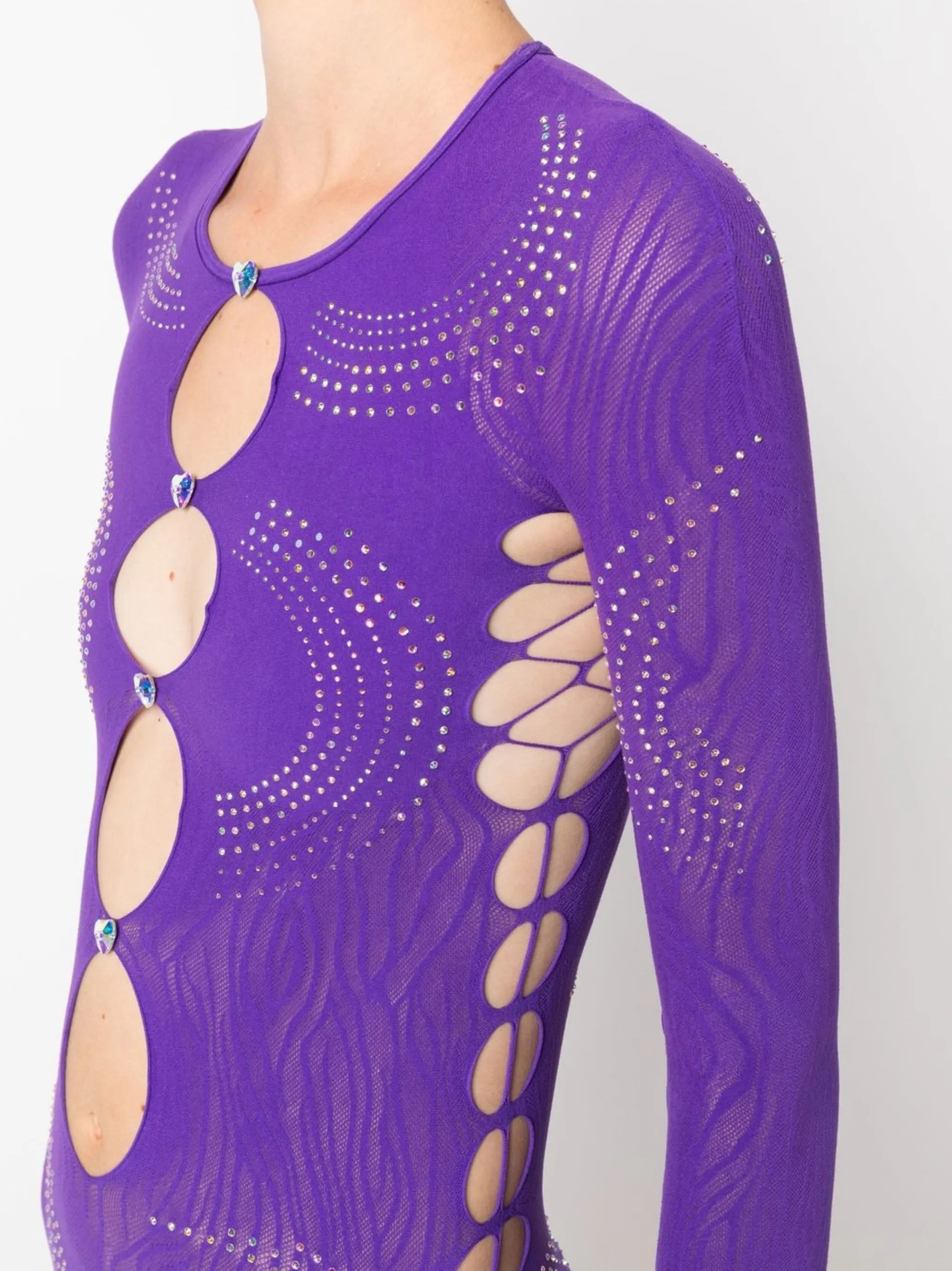 rhinestoned Miranda dress