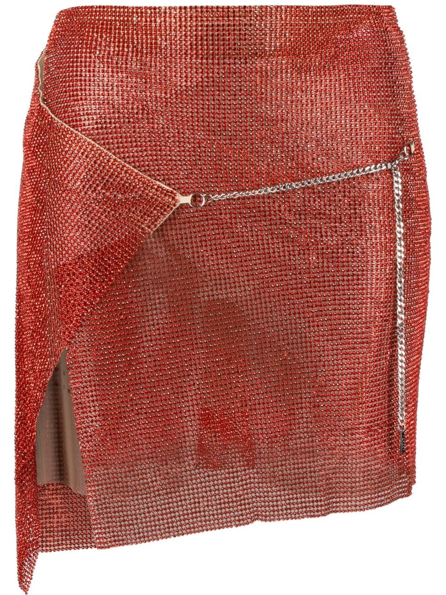 Winona mesh wrap skirt