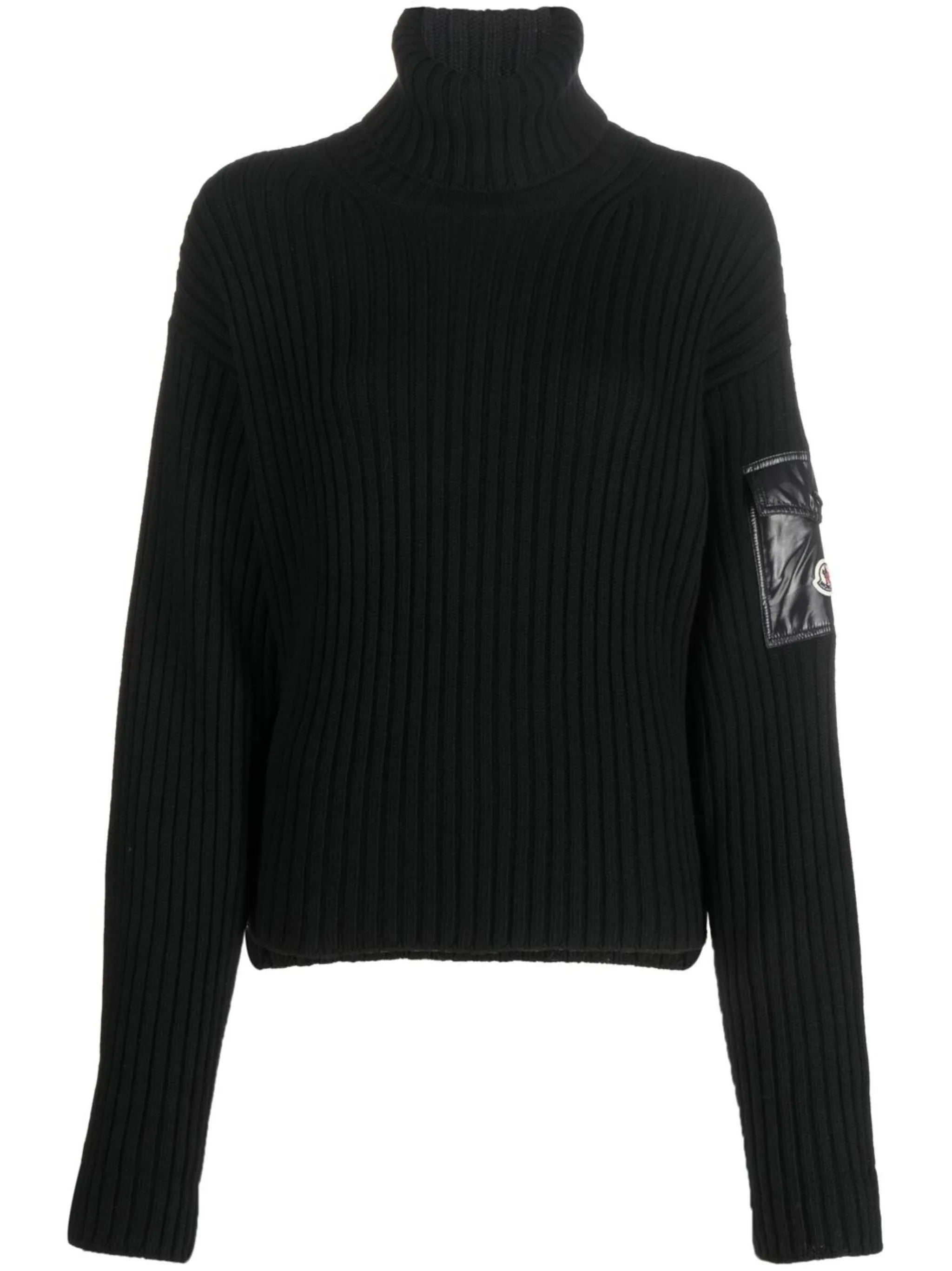 logo patch-pocket jumper